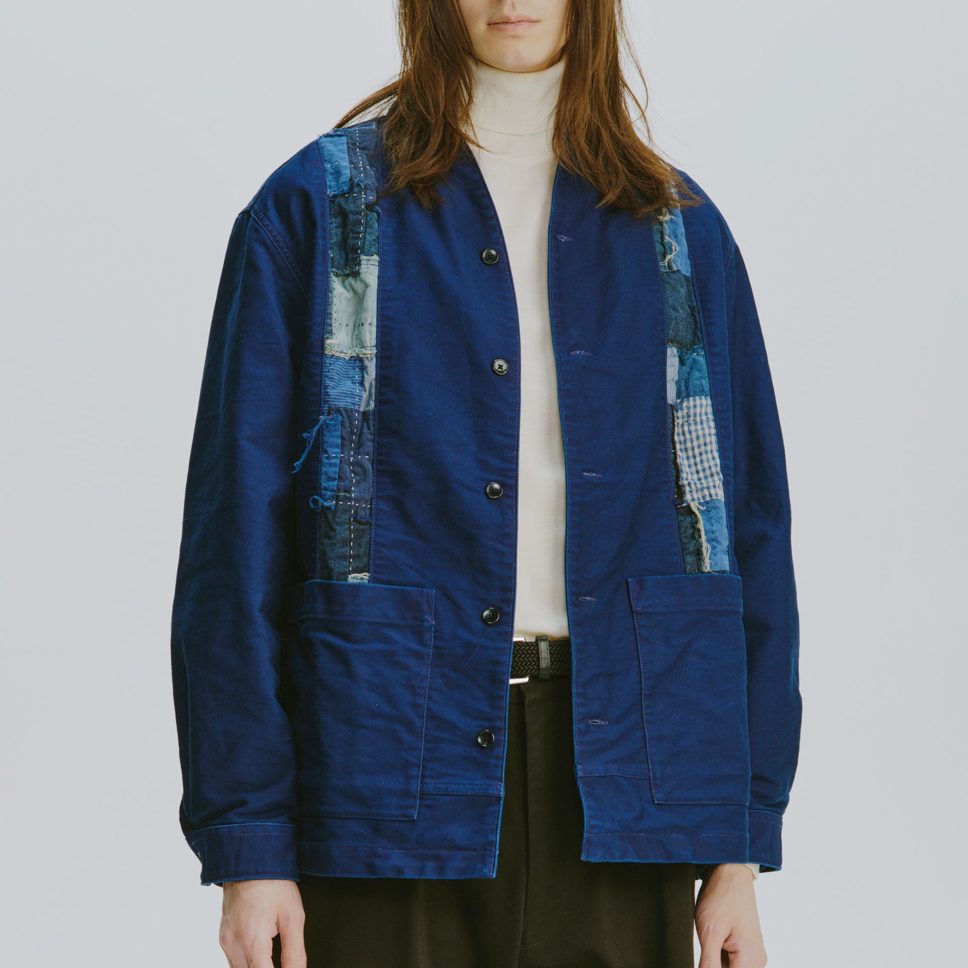 KUON Boro Striped Shirket