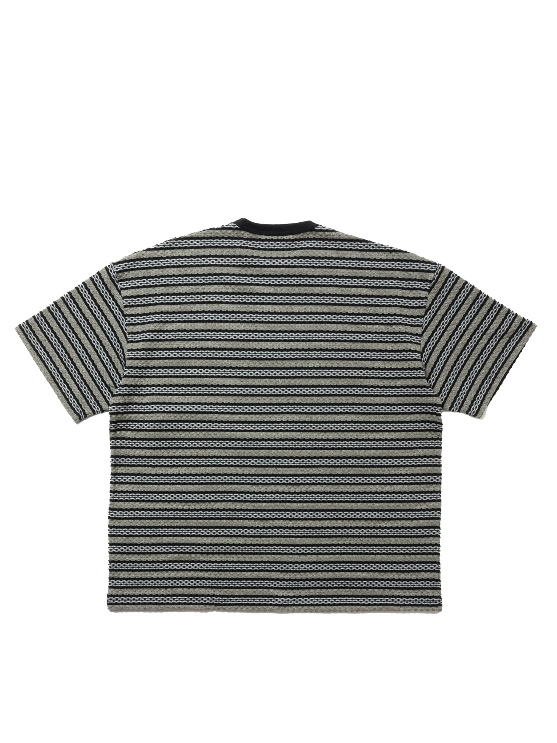 COOTIE PRODUCTIONS 25SS Jacquard Border S/S Tee