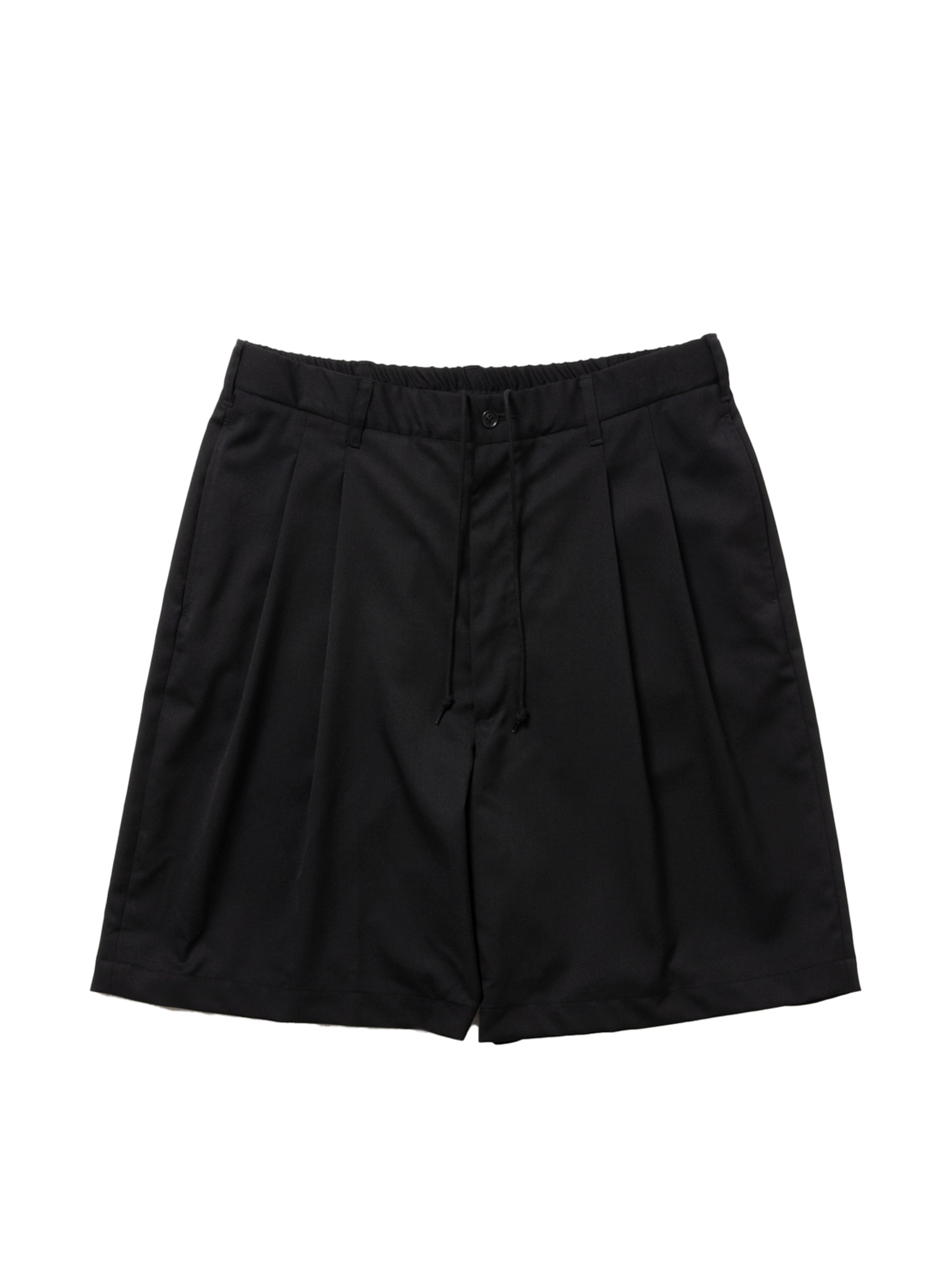 COOTIE PRODUCTIONS 25SS Comfort Merino Saxony 2 Tuck Wide Easy Shorts