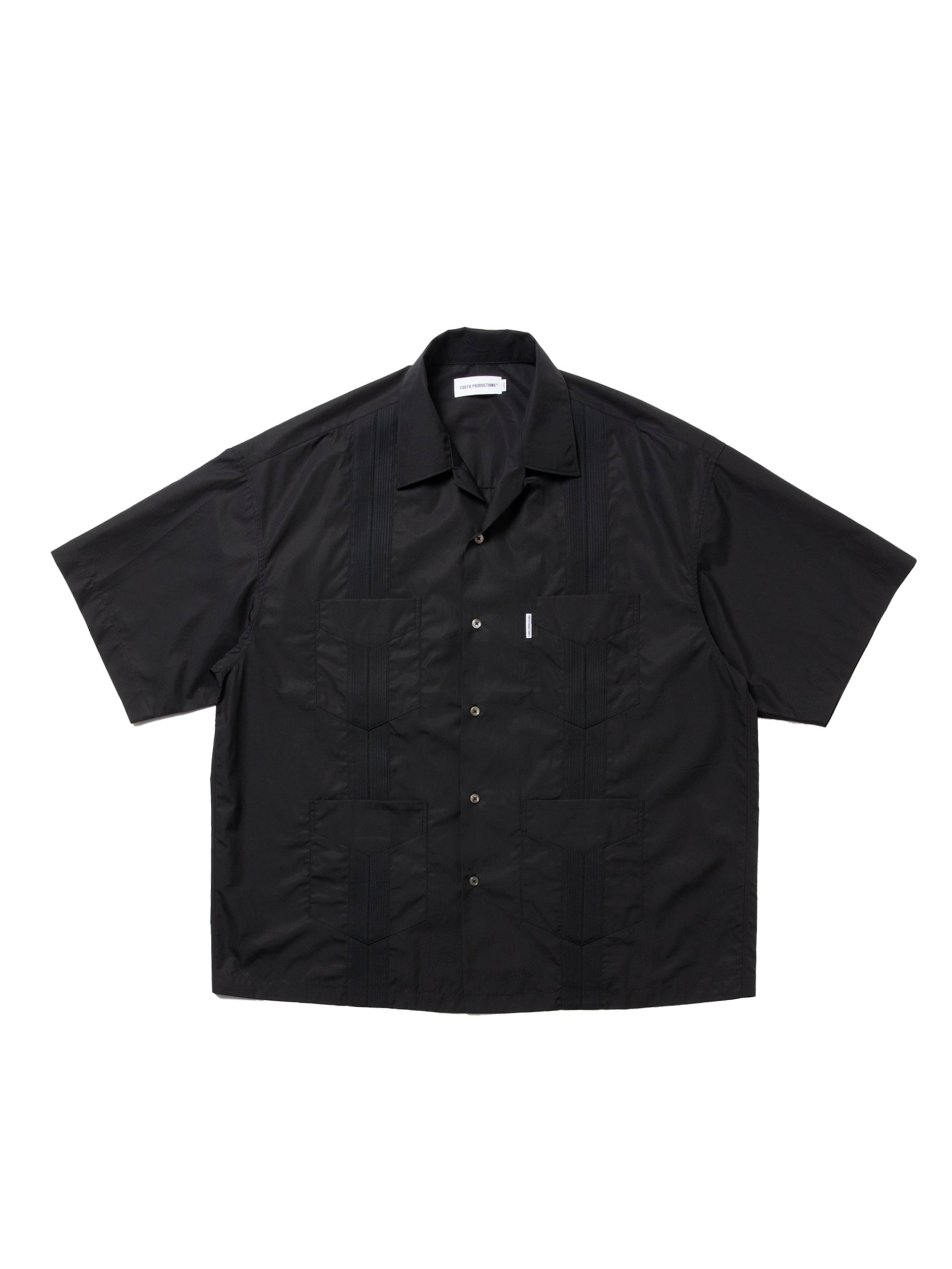 COOTIE PRODUCTIONS 25SS 120/2 Typewriter Cuba S/S Shirt