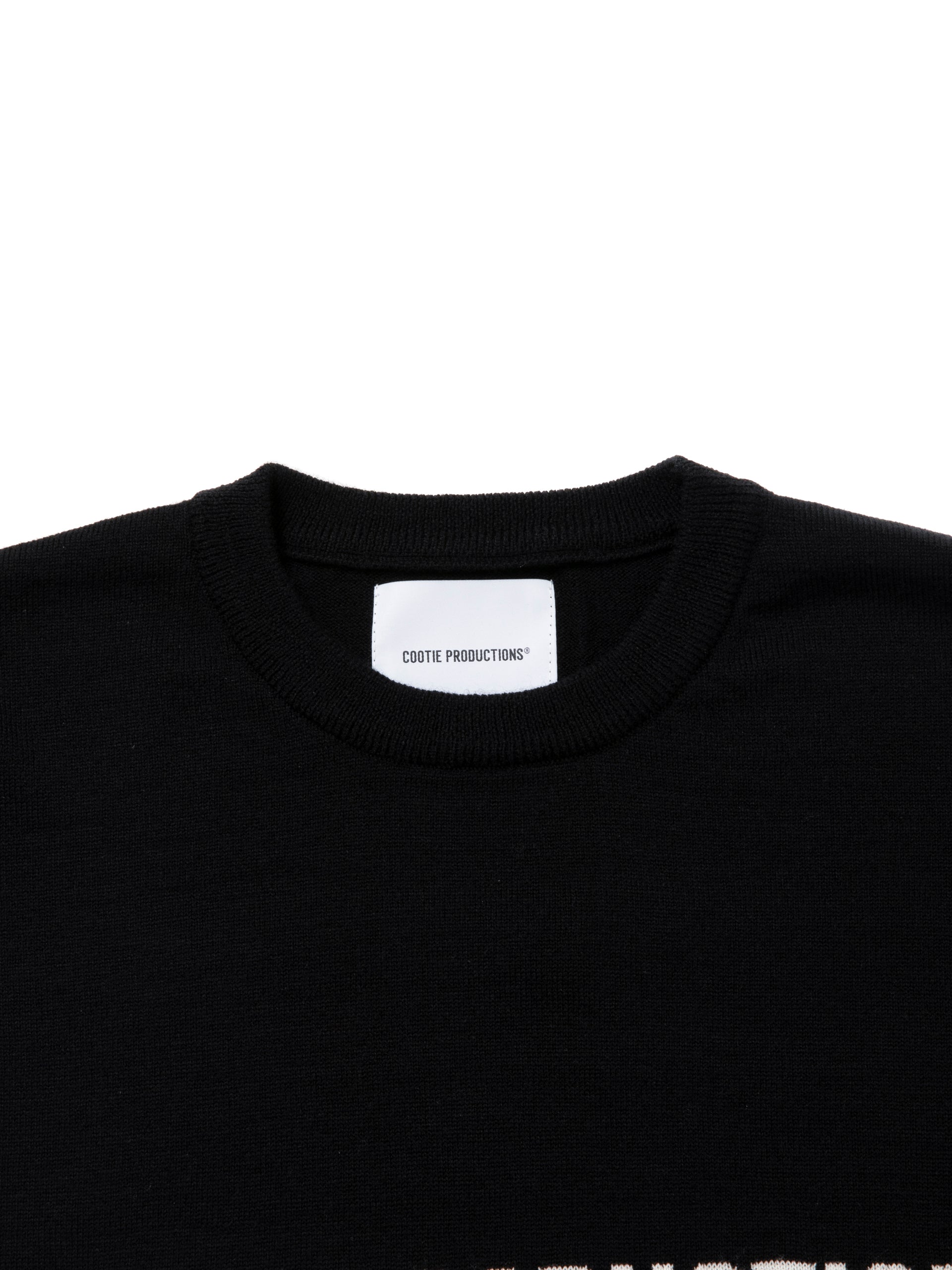 COOTIE PRODUCTIONS 25AW Intarsia Crew Sweater