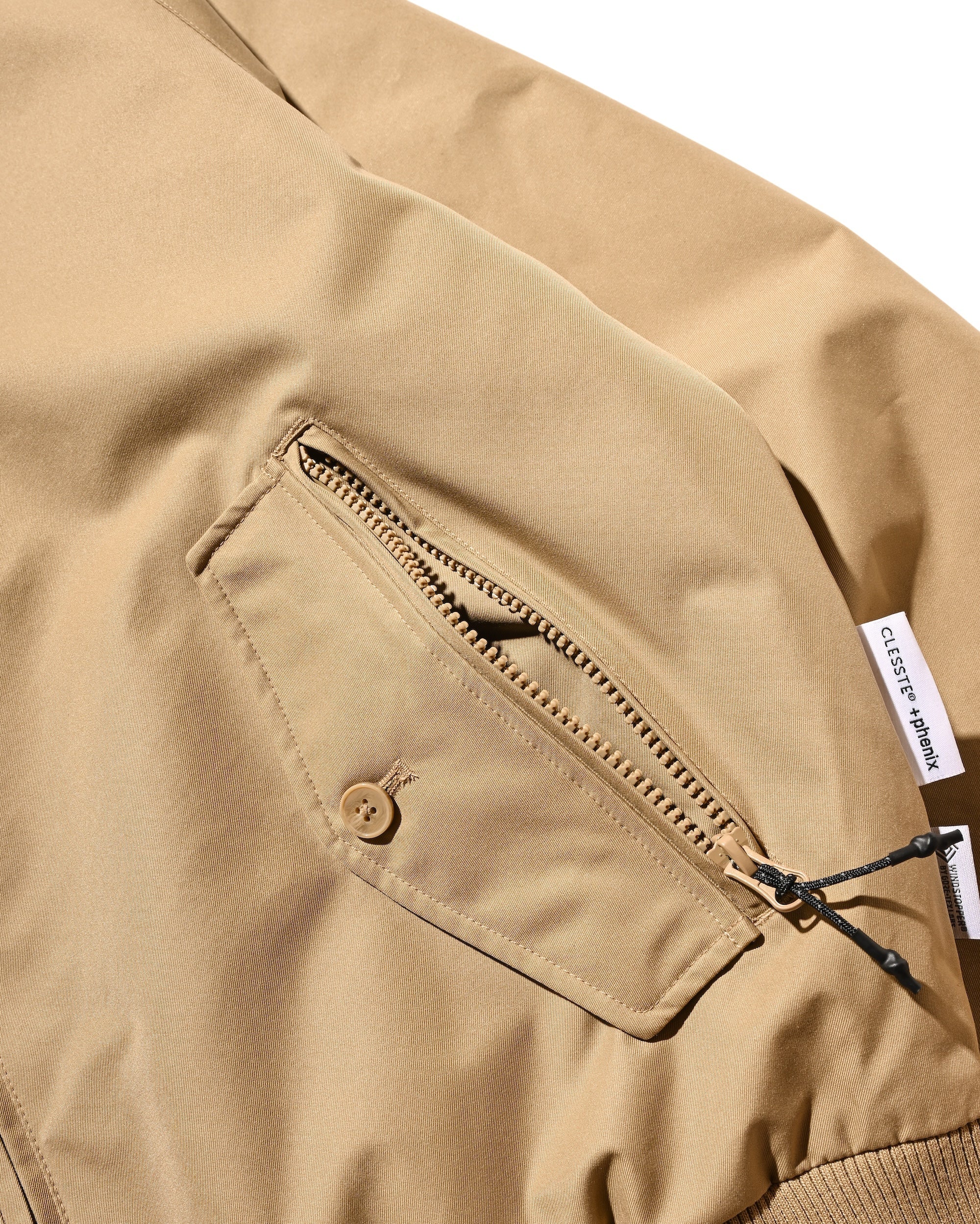 CLESSTE +phenix WINDSTOPPER® by GORE-TEX LABS TWILL CITY HARRINGTON JACKET