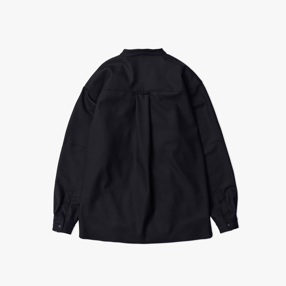 UNTRACE 25AW _200 TPO Band Collar Shirt