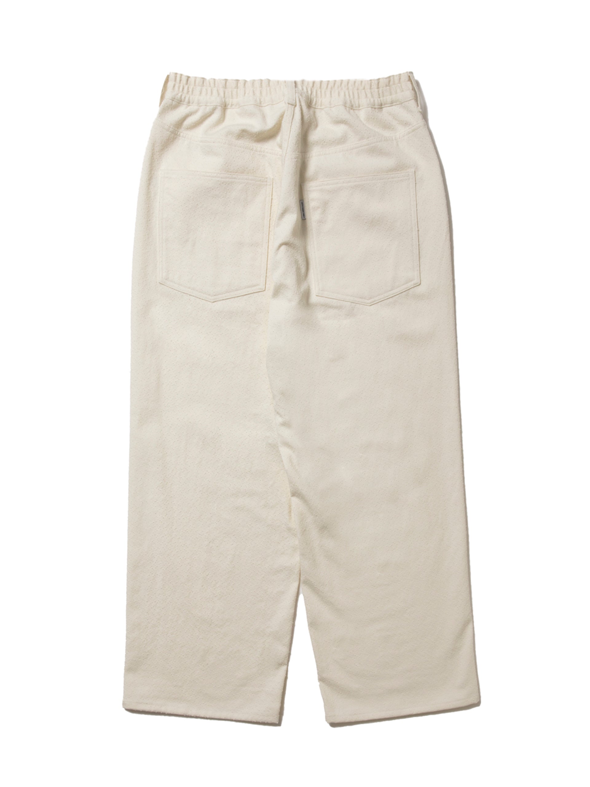 COOTIE PRODUCTIONS 25SS Needle Punch Twill 5 Pocket Baggy Easy Pants