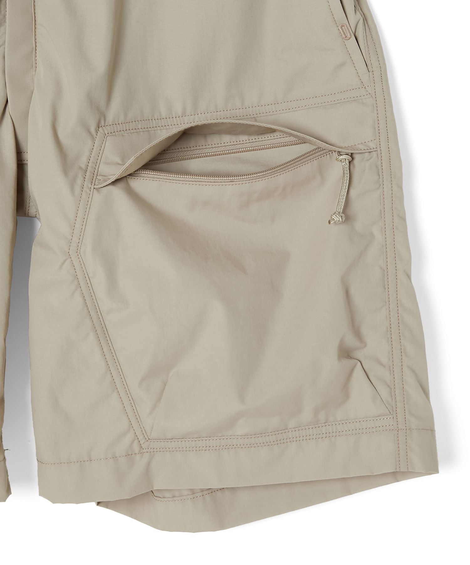 N.H 25SS WEBBING BELT HALF PANTS