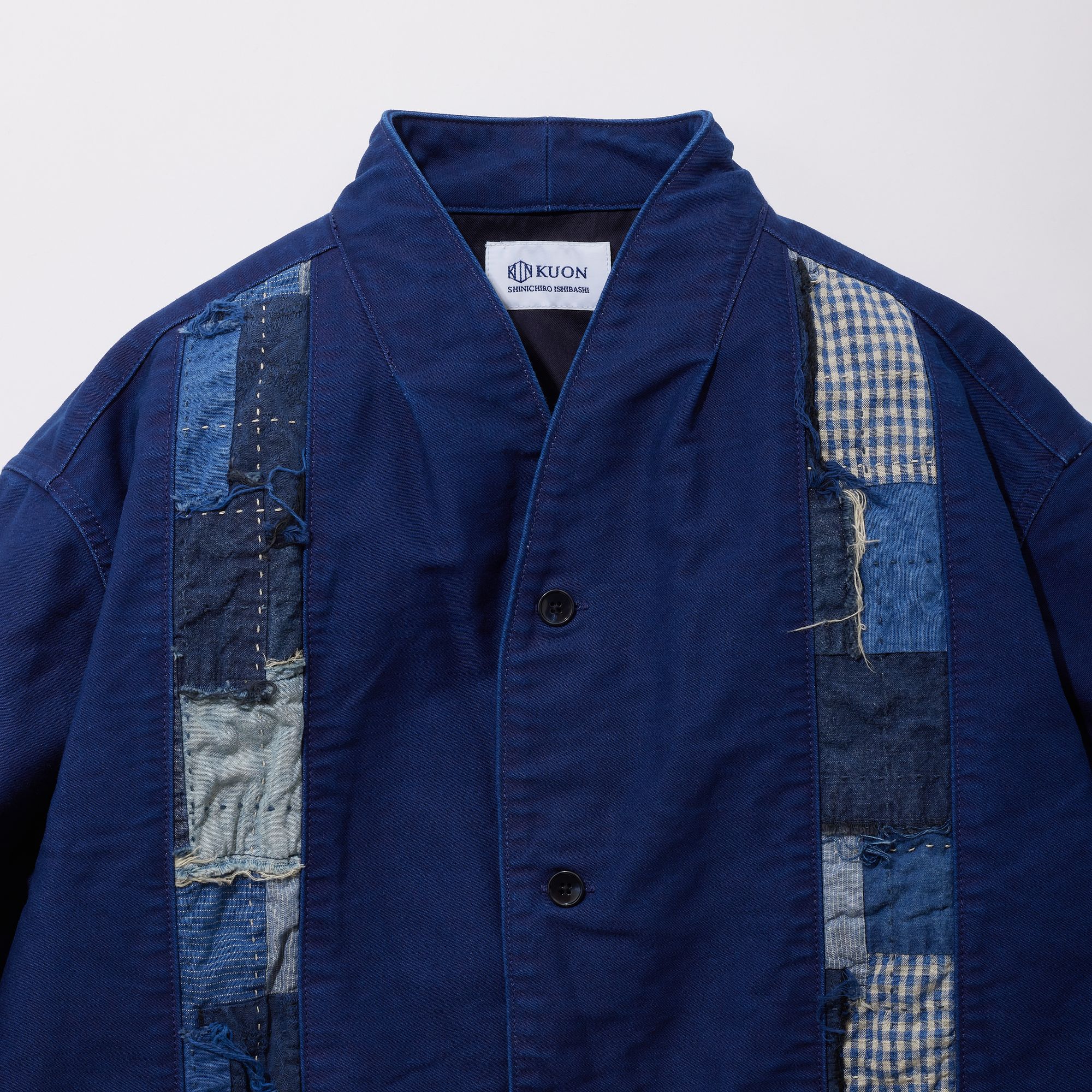 KUON Boro Striped Shirket