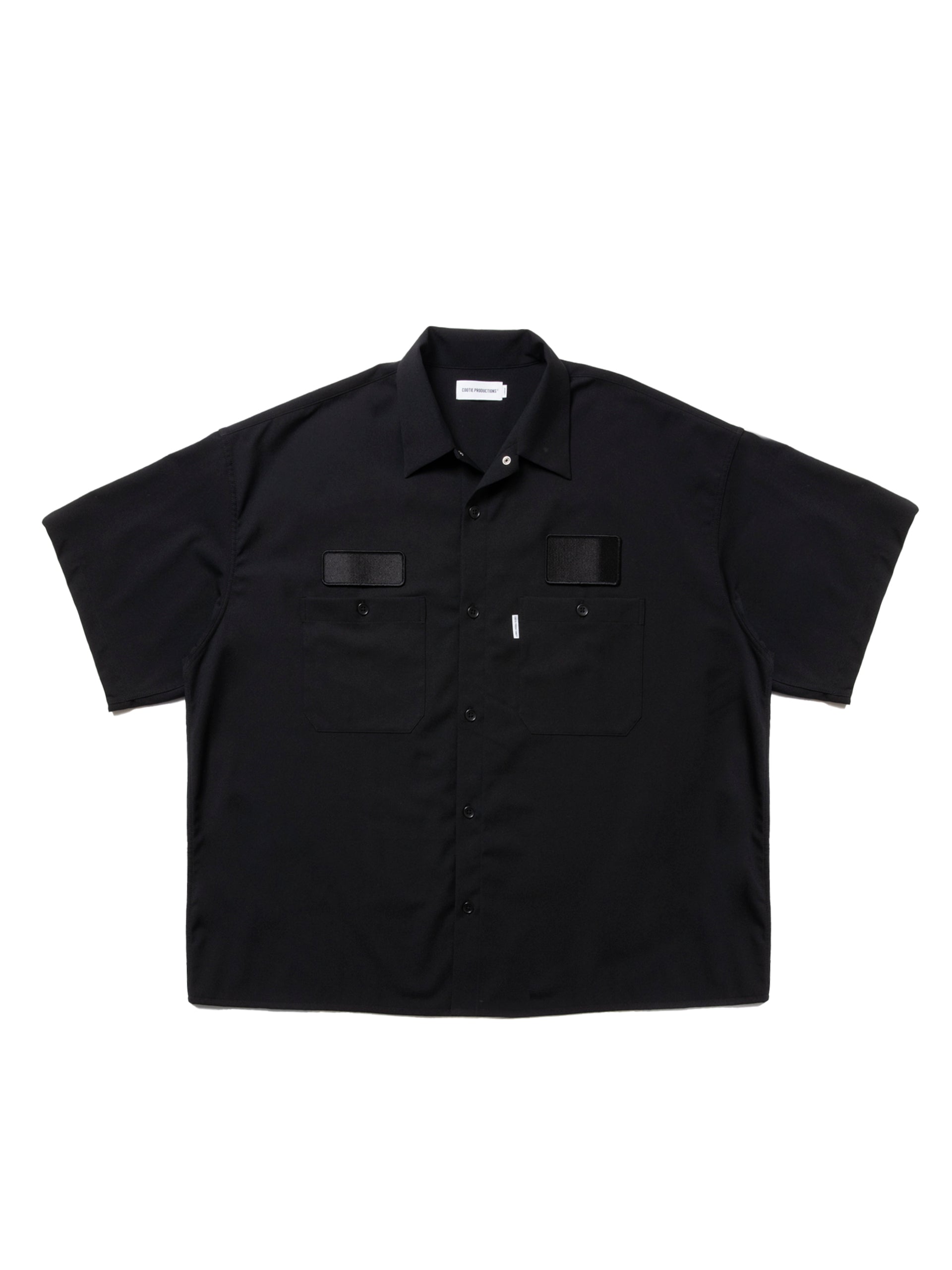 COOTIE PRODUCTIONS 25SS Leno Cloth Error Fit Work S/S Shirt