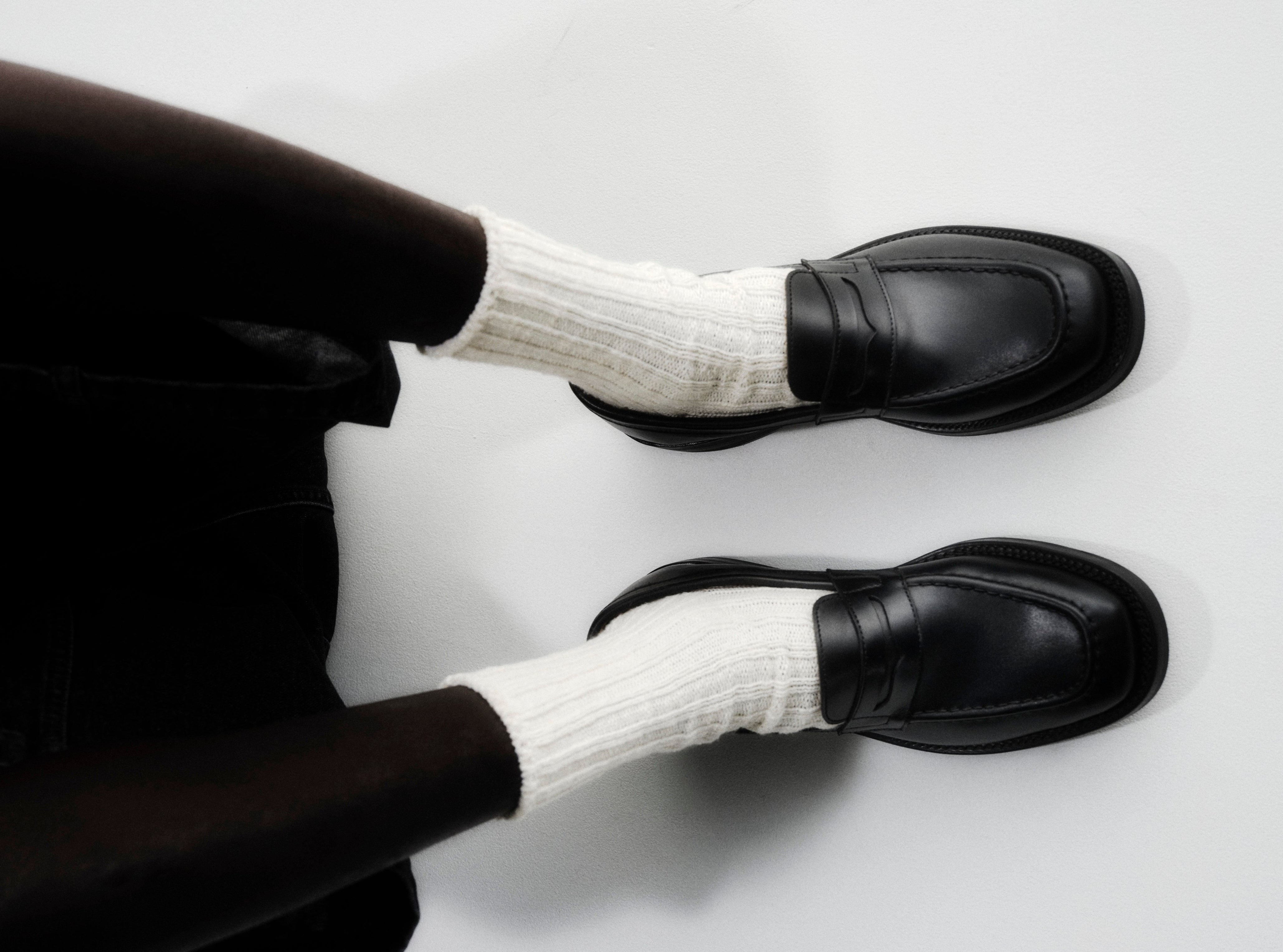 COOTIE PRODUCTIONS 25SS Raza Lowgauge Socks