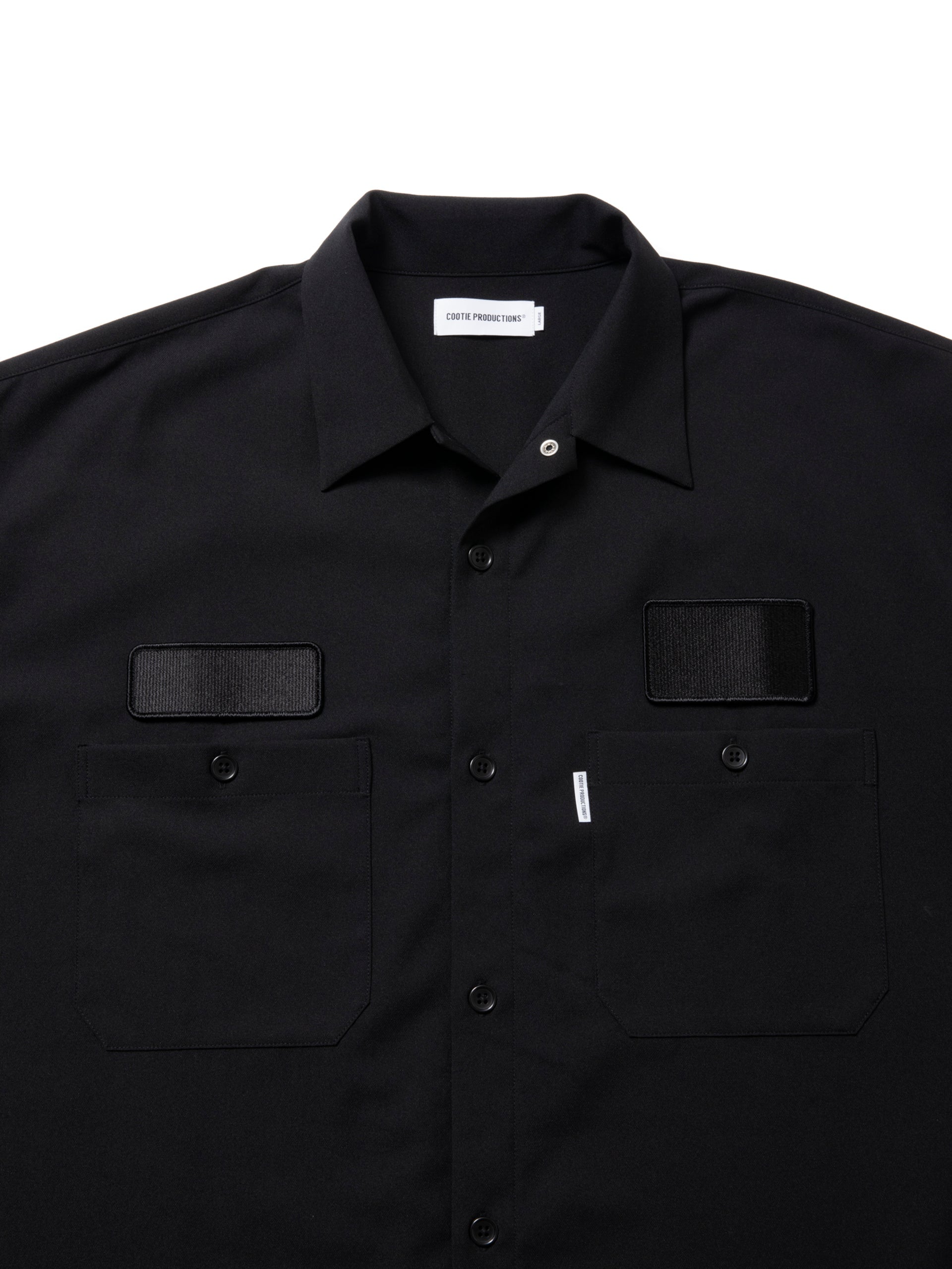 COOTIE PRODUCTIONS 25SS Leno Cloth Error Fit Work S/S Shirt