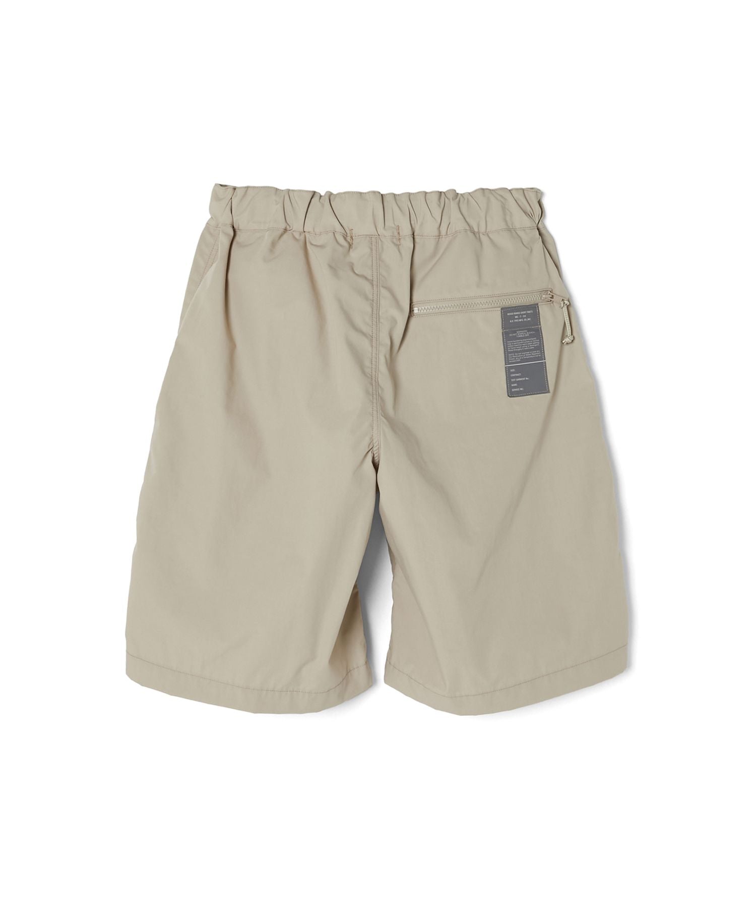 N.H 25SS WEBBING BELT HALF PANTS