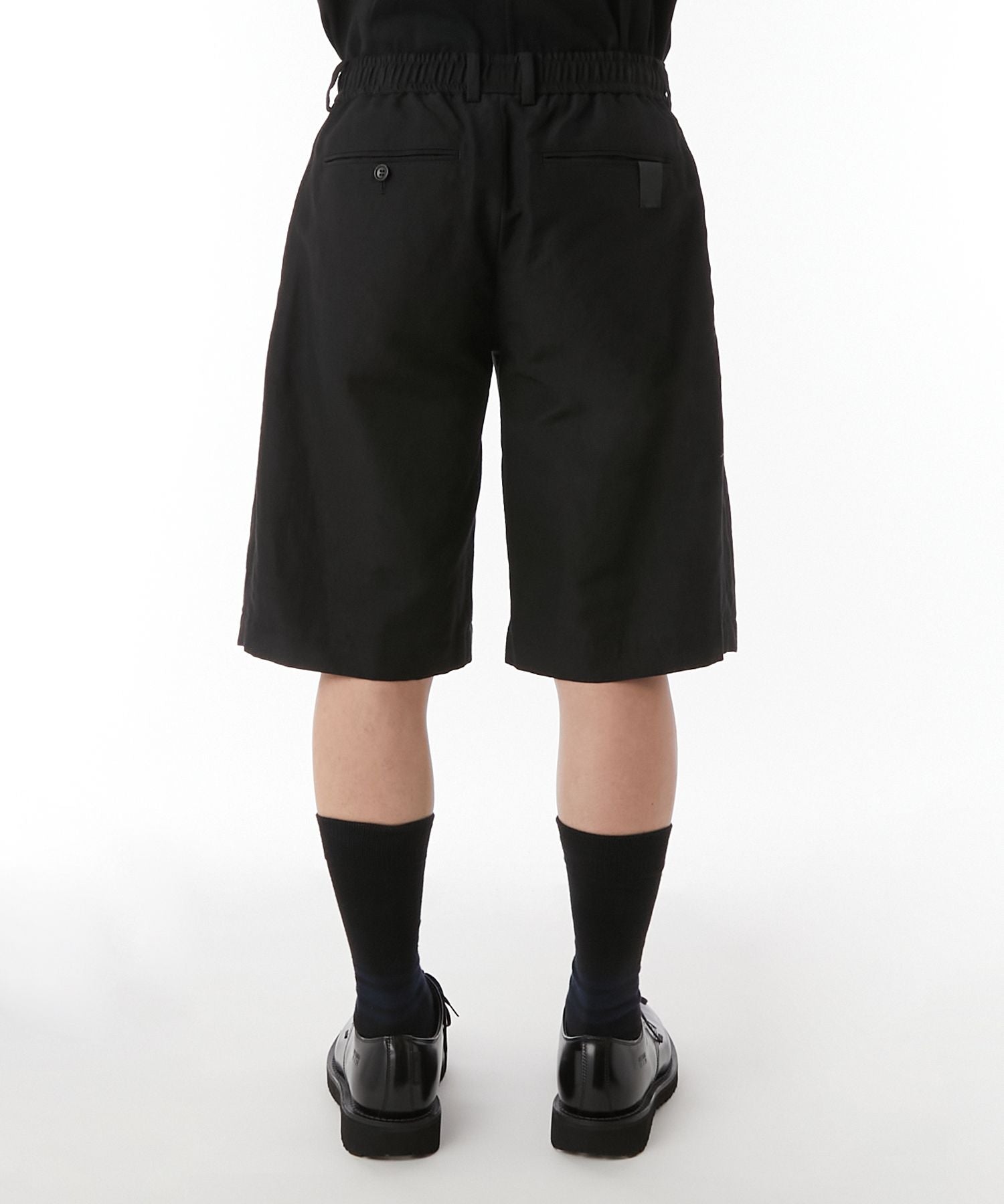 N.H 25SS TUCKED HALF PANTS
