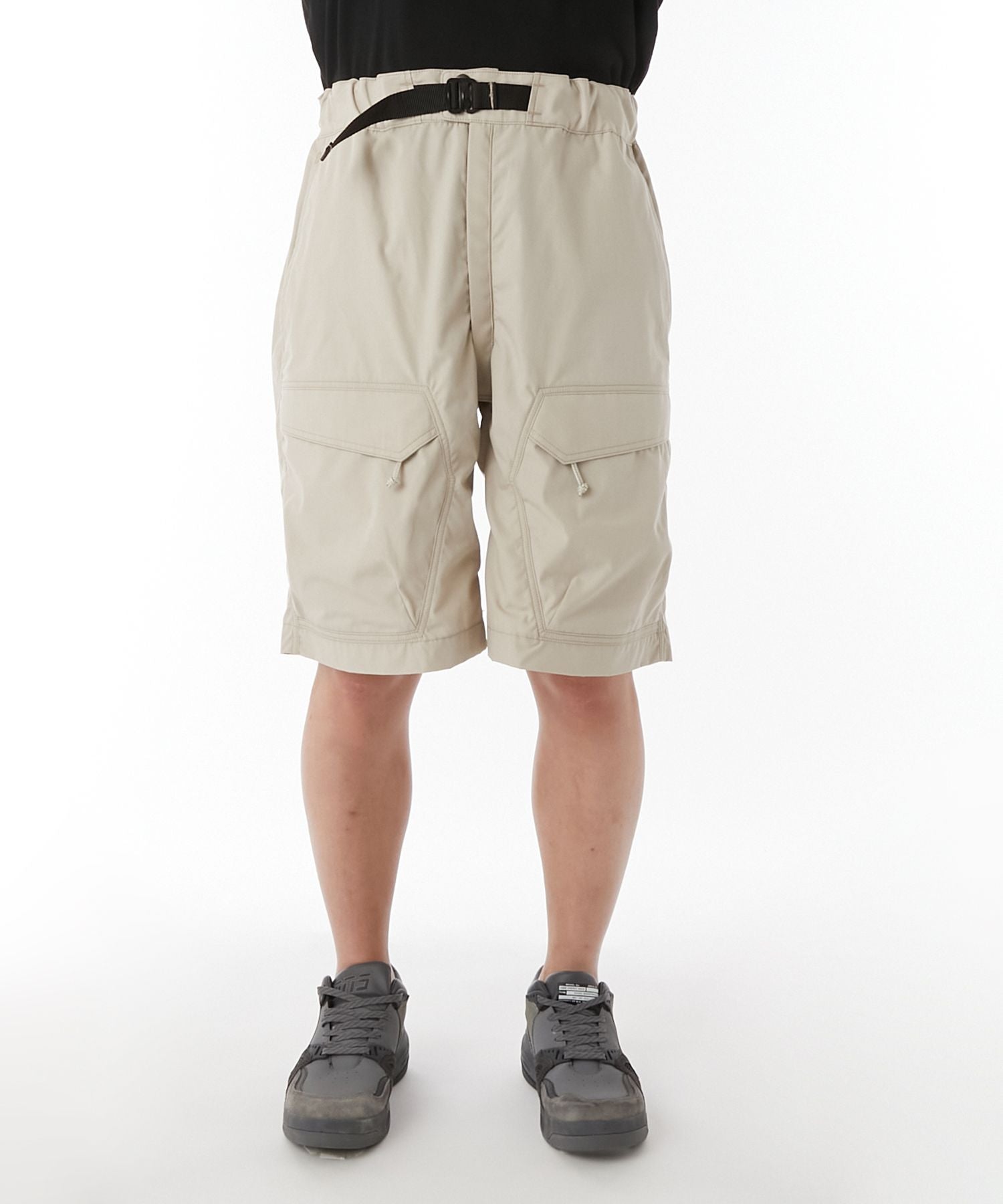 N.H 25SS WEBBING BELT HALF PANTS