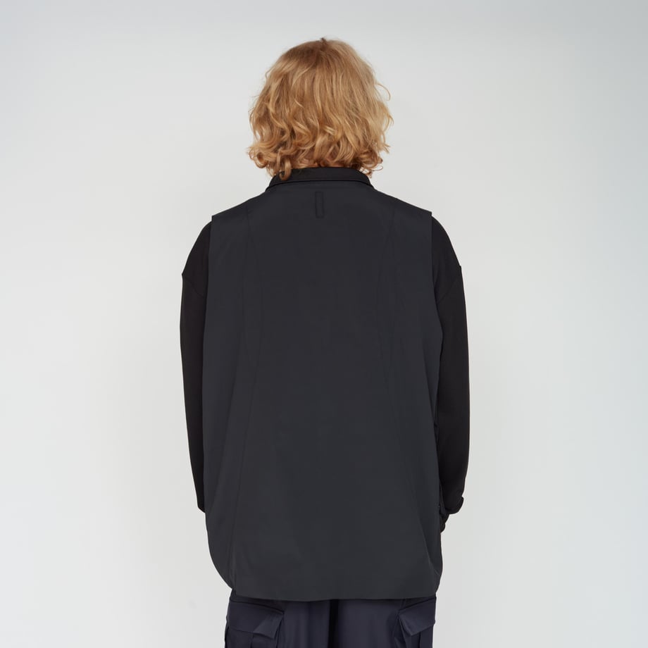UNTRACE 25SS _158 Zipper Vest