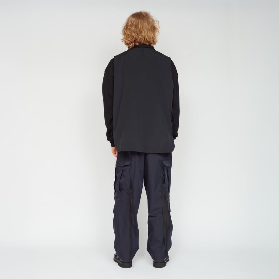 UNTRACE 25SS _158 Zipper Vest