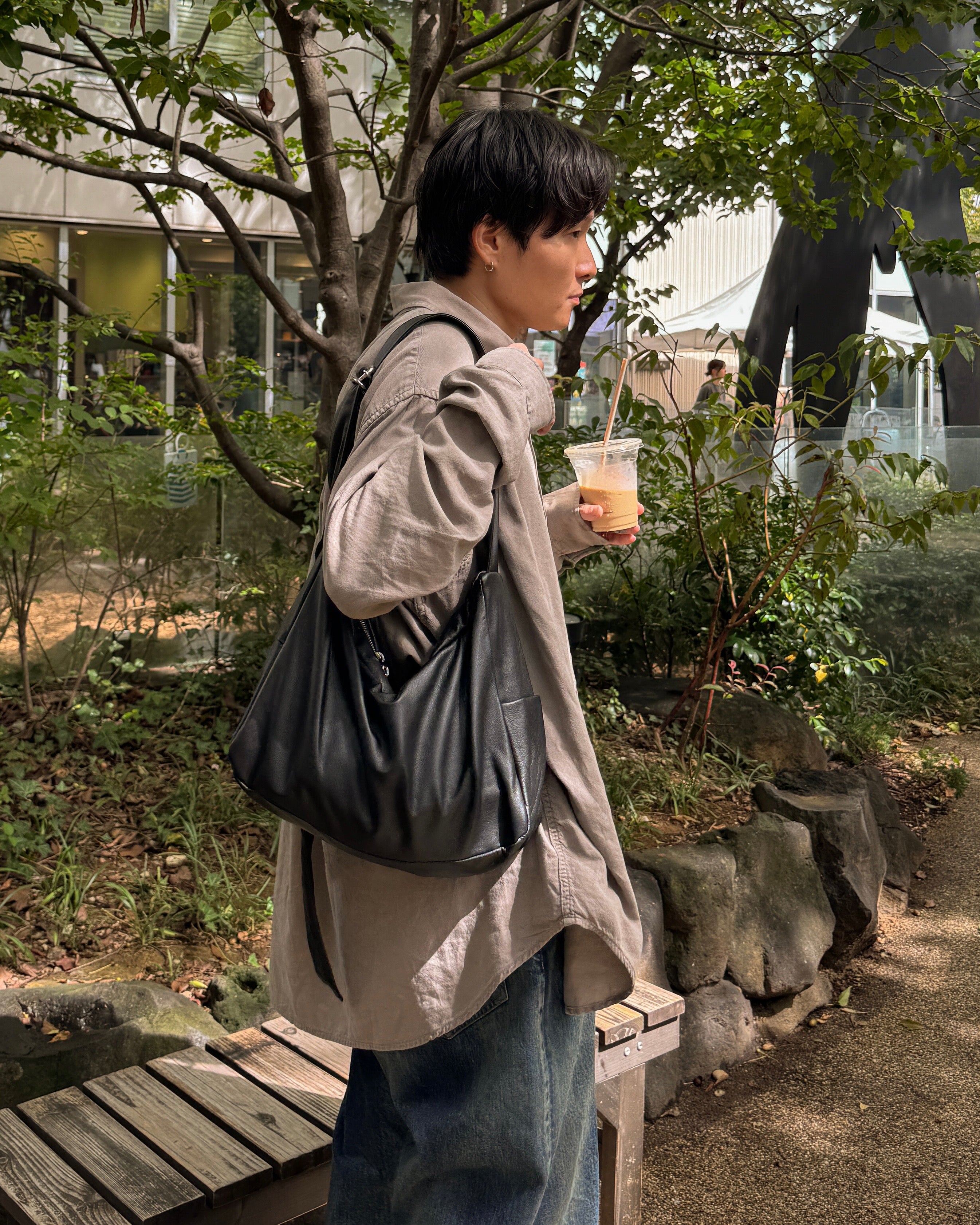 CLESSTE LEATHER HOLIDAY BAG