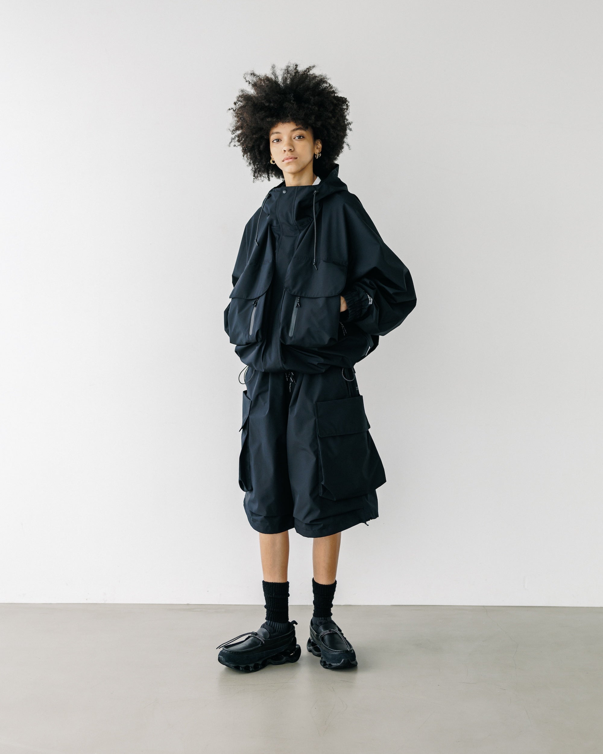 CLESSTE +phenix WINDSTOPPER® by GORE-TEX LABS CITY MILITARY HALF PANTS 001