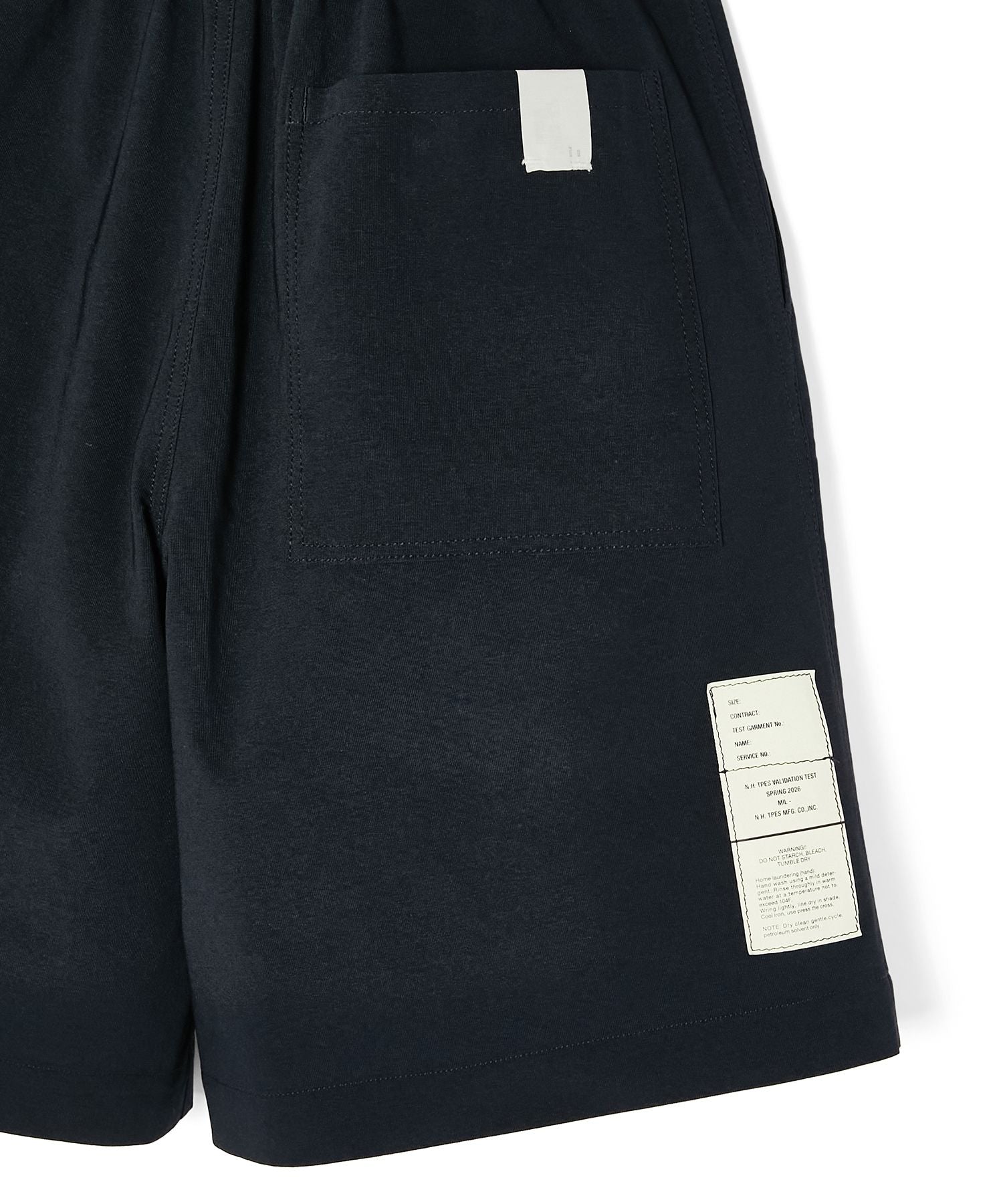 N.HOOLYWOOD 26SS TUCK HALF PANTS
