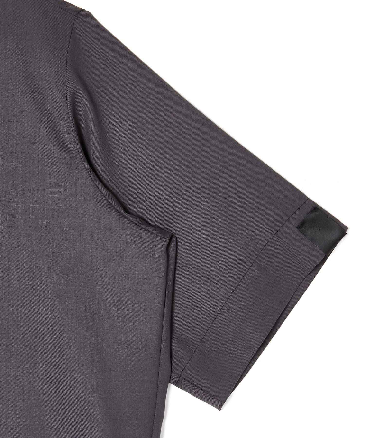 N.HOOLYWOOD 26SS HALF SLEEVE SHIRT (WOOL/POLY)