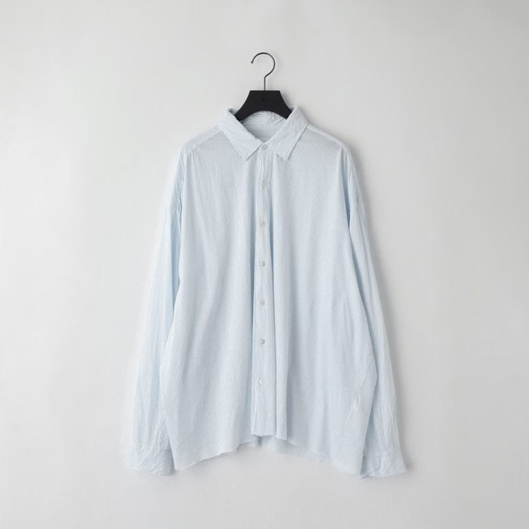 KANEMASA PHIL. 46G STRIPE ARTISAN SHIRT