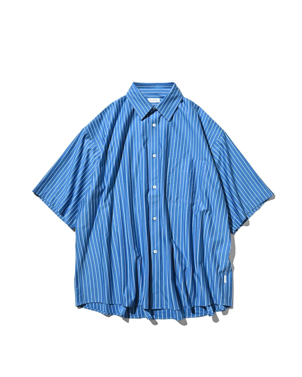 CLESSTE THICK/THIN STRIPE 46G KNIT EVERYDAY S/S SHIRT