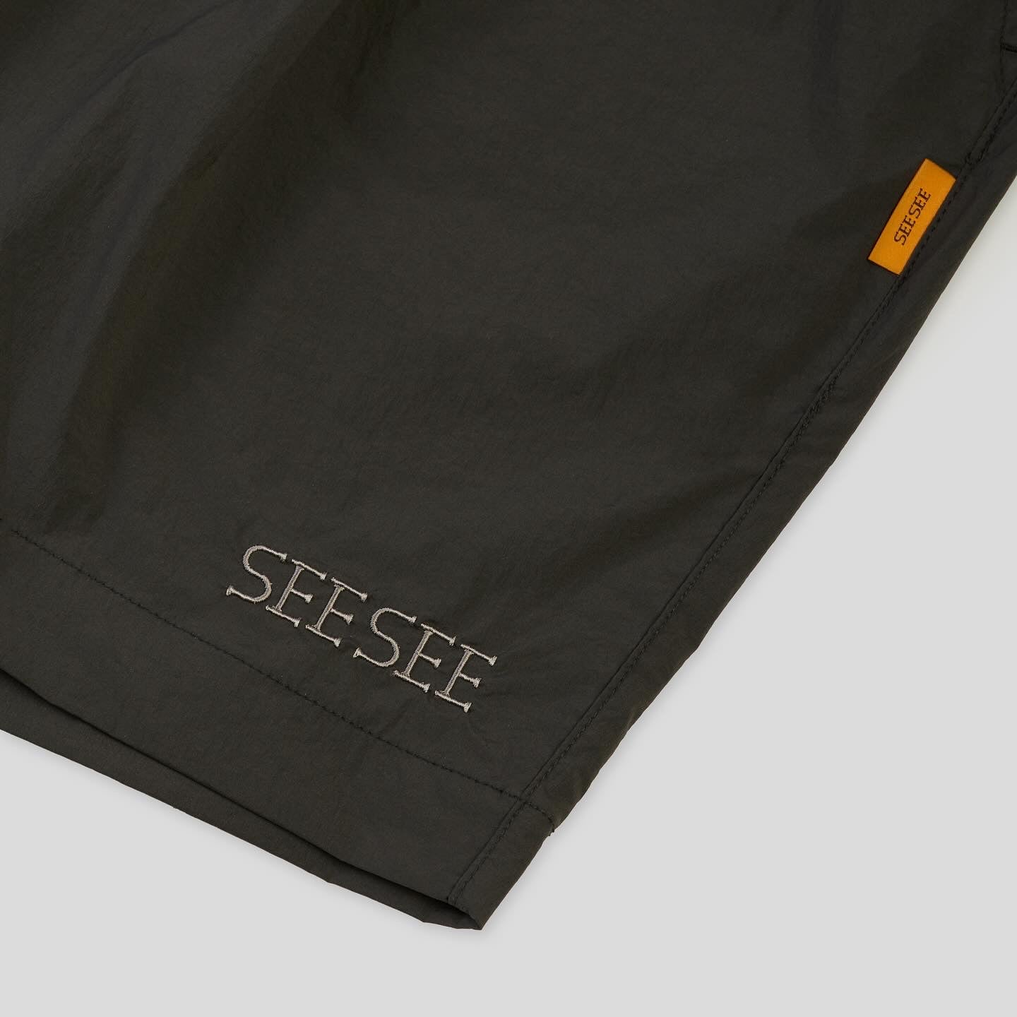 SEE SEE NYLON SPORTY BAGGY SHORTS