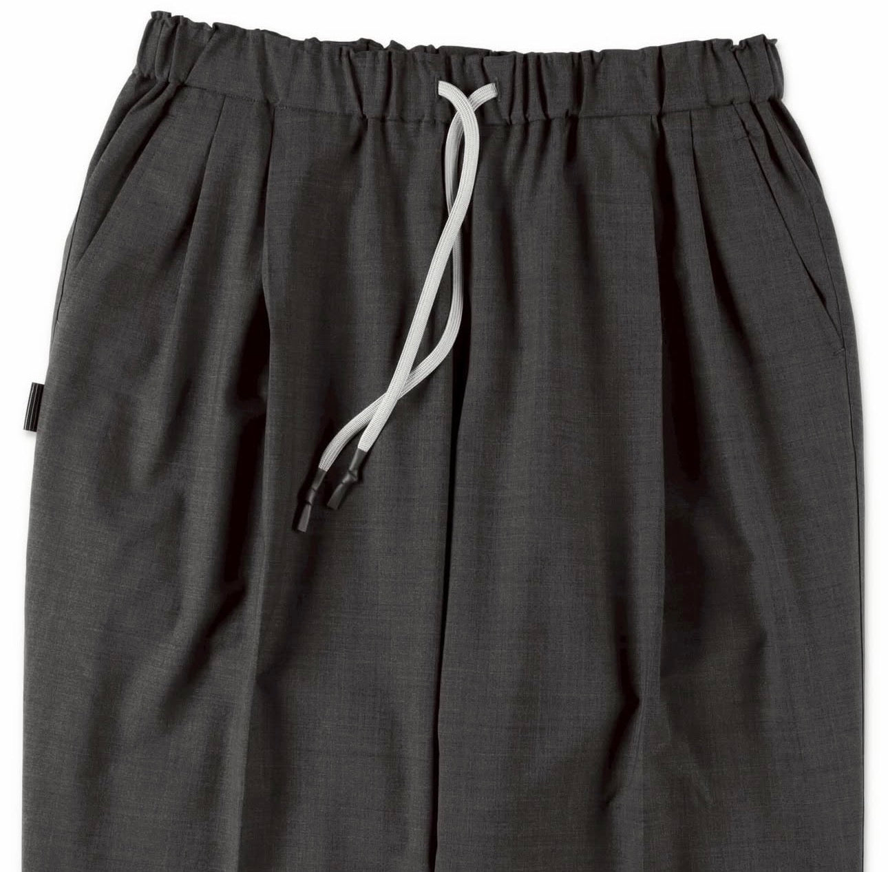 S.F.C 26SS TWO TUCK S WOOL PANTS