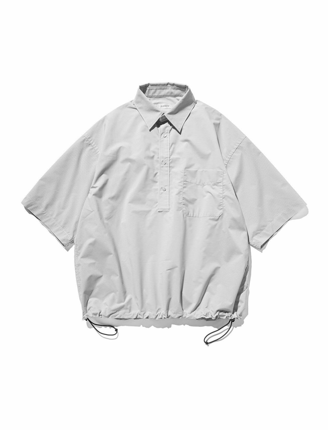 CLESSTE MINI PLAID S/S PULLOVER SHIRT