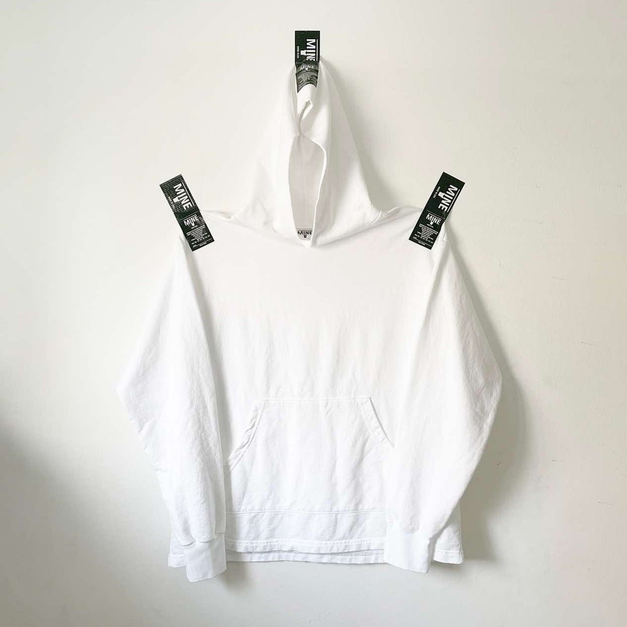 MINE_U.S.A. BLACK DUCT HOODIESWE