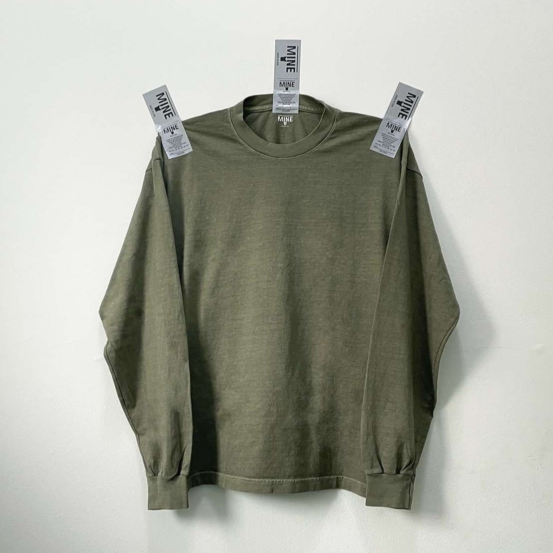 MINE_U.S.A. PIGMENT DYE SS ''PD OLIVE''