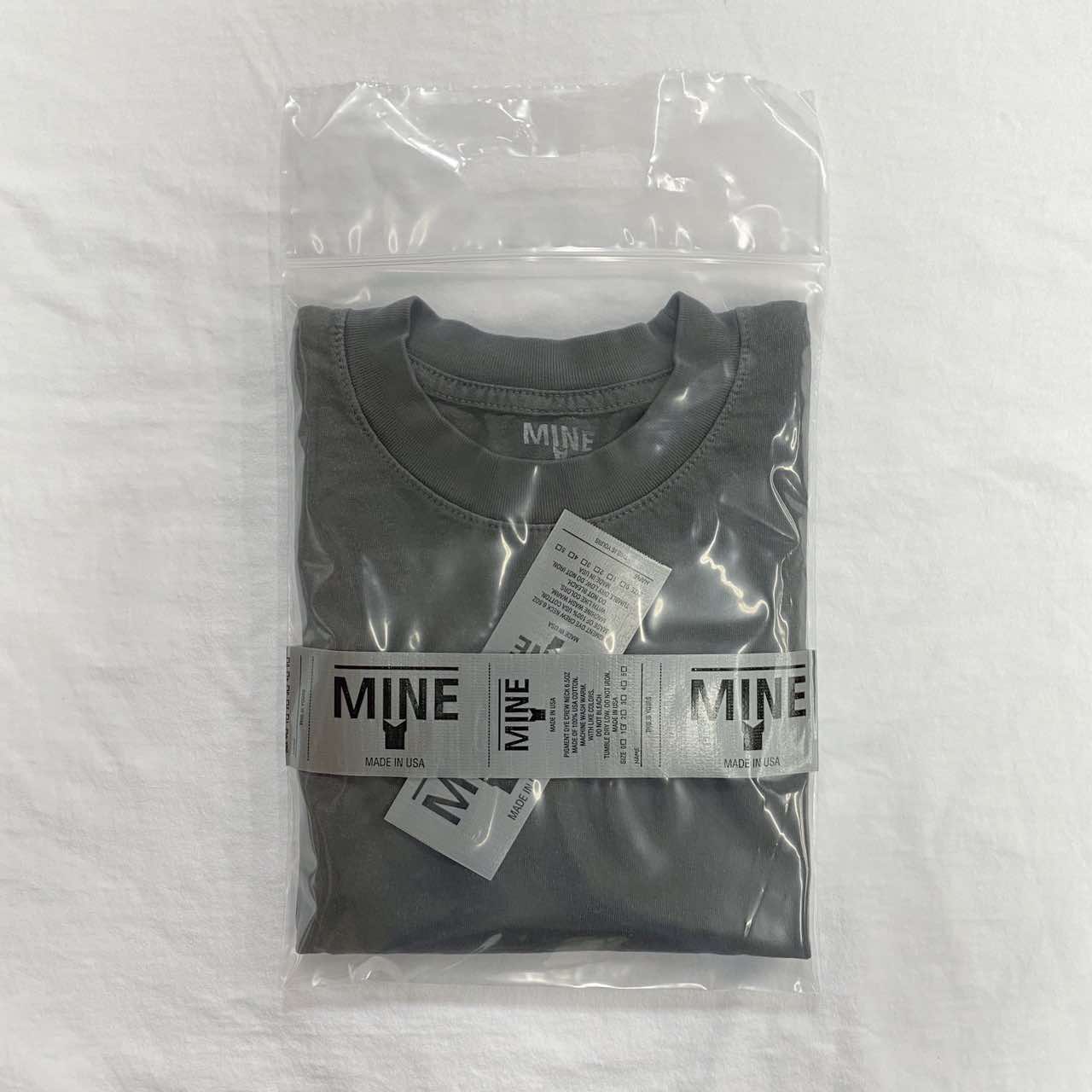 MINE_U.S.A. PIGMENT DYE SS ''PD OLIVE''