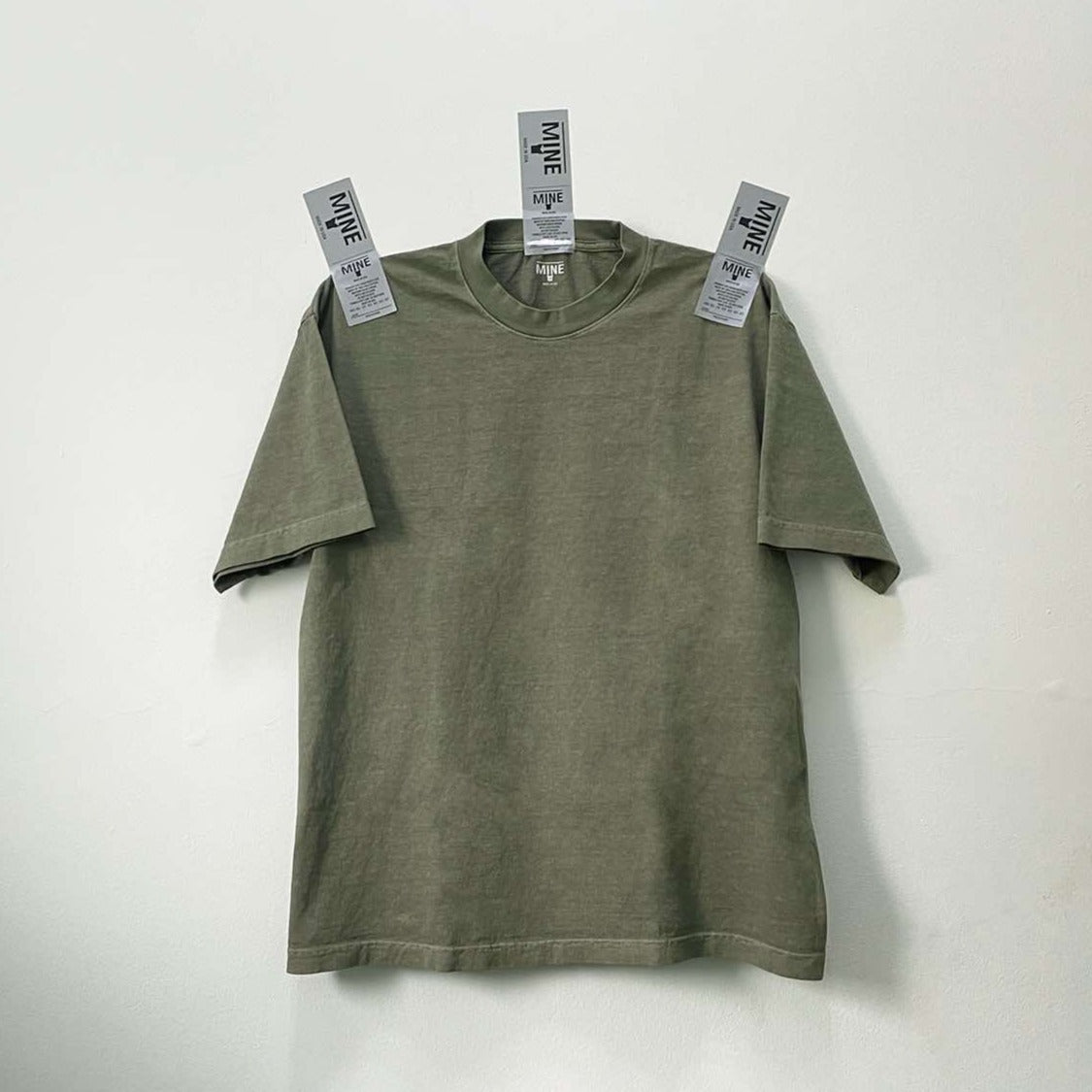 MINE_U.S.A. PIGMENT DYE SS ''PD OLIVE''