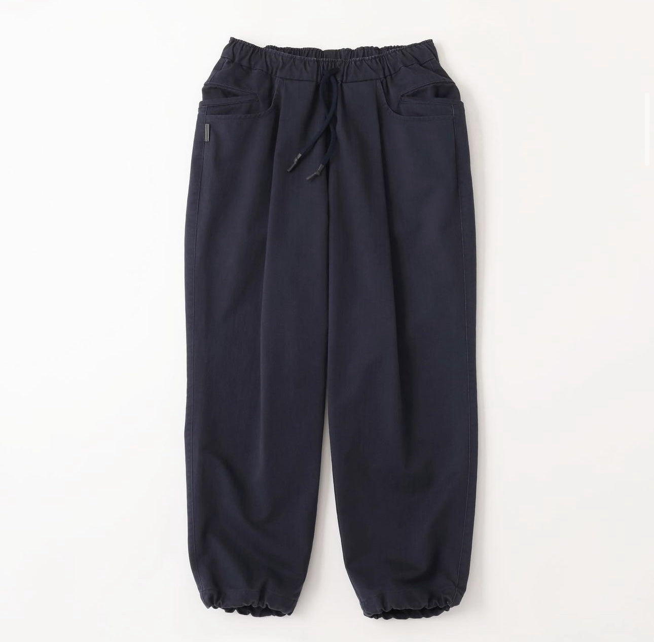 S.F.C 24FW - WIDE TAPERED EASY PANTS (HERRINGBONE)
