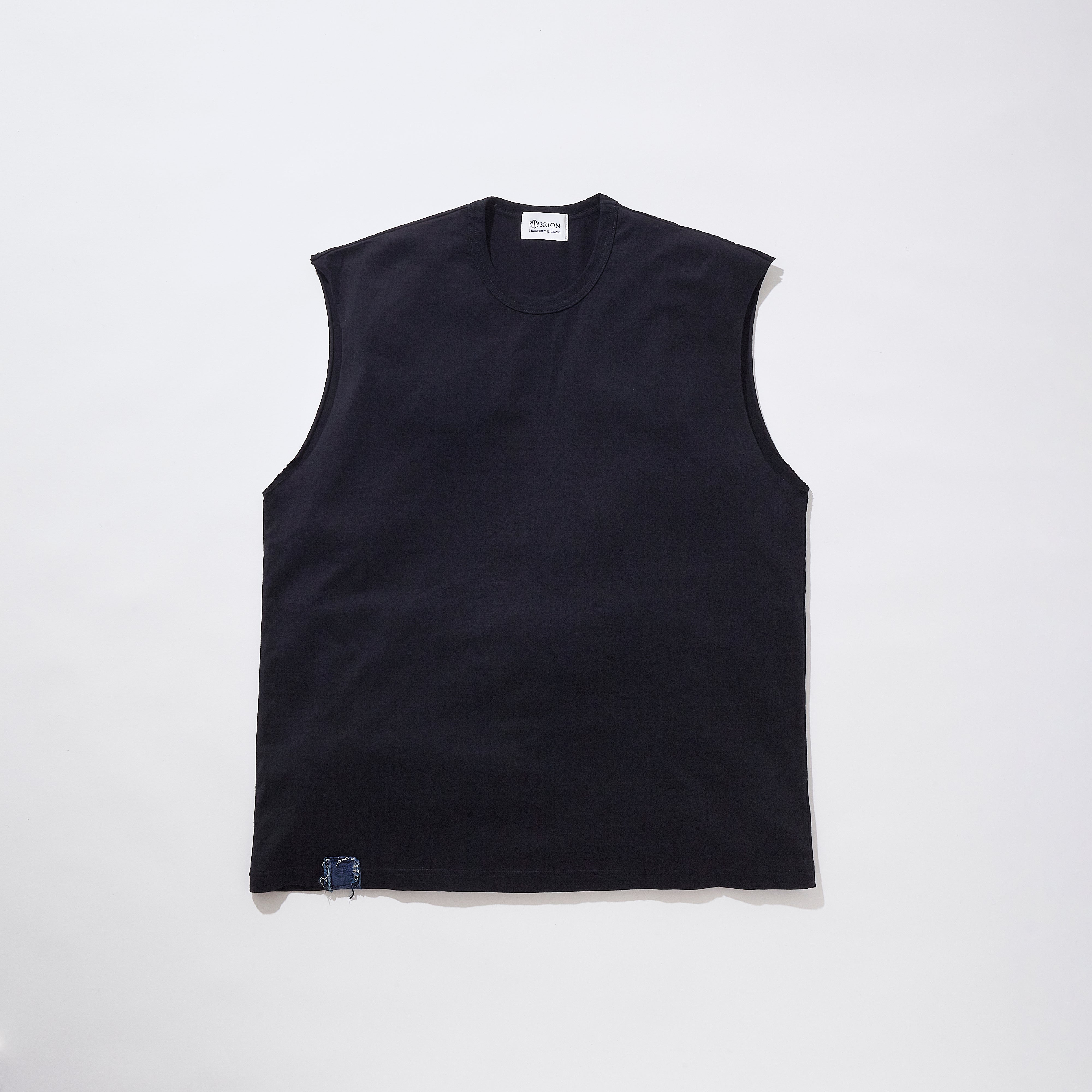 KUON 25SS Boro Patched Sleeveless Top