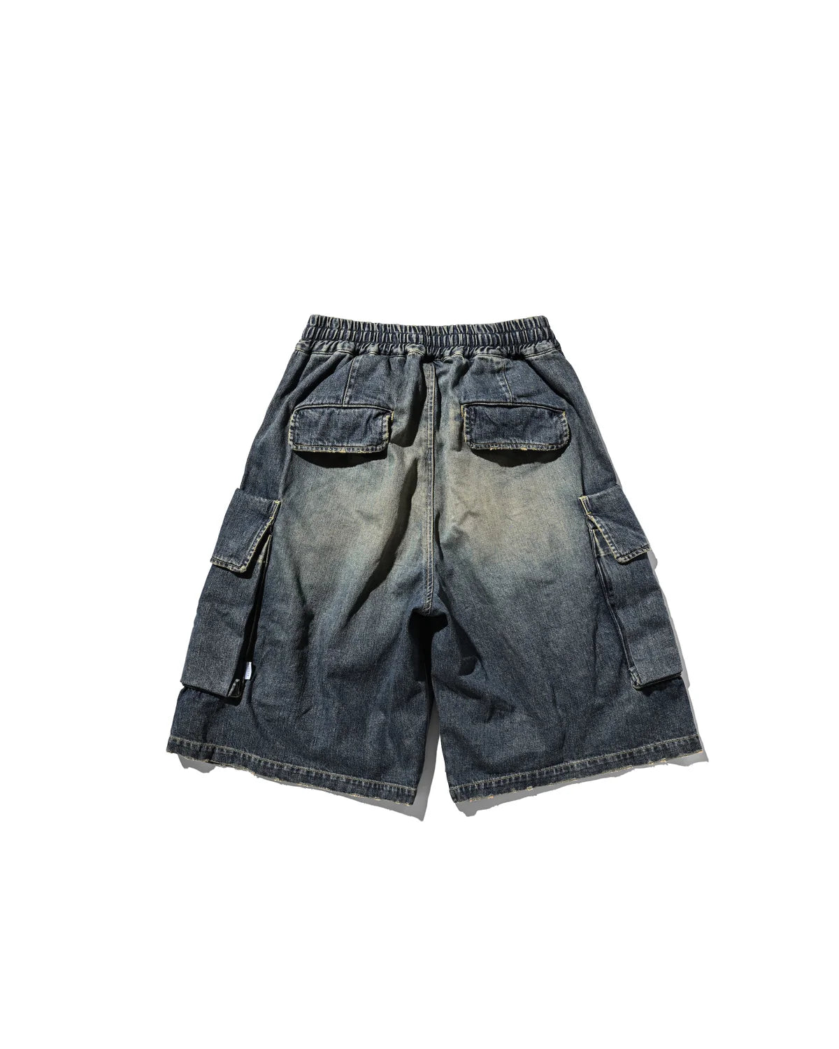 CLESSTE VINTAGE WASH SELVEDGE DENIM CITY MILITARY HALF PANTS