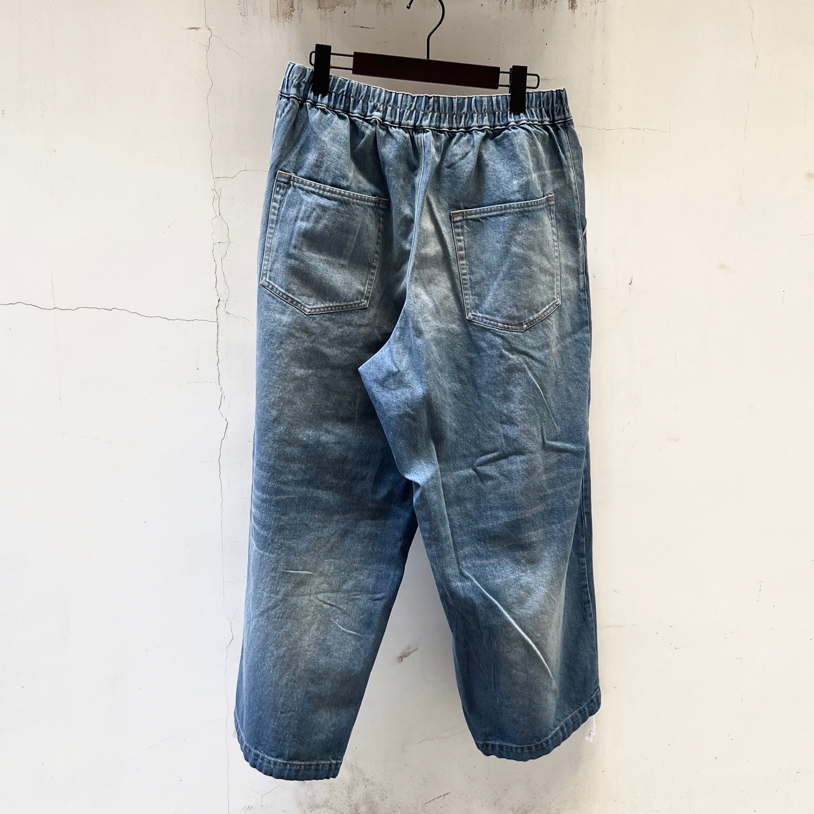 UNTRACE 24AW _132 DENIM TAPERED PANTS