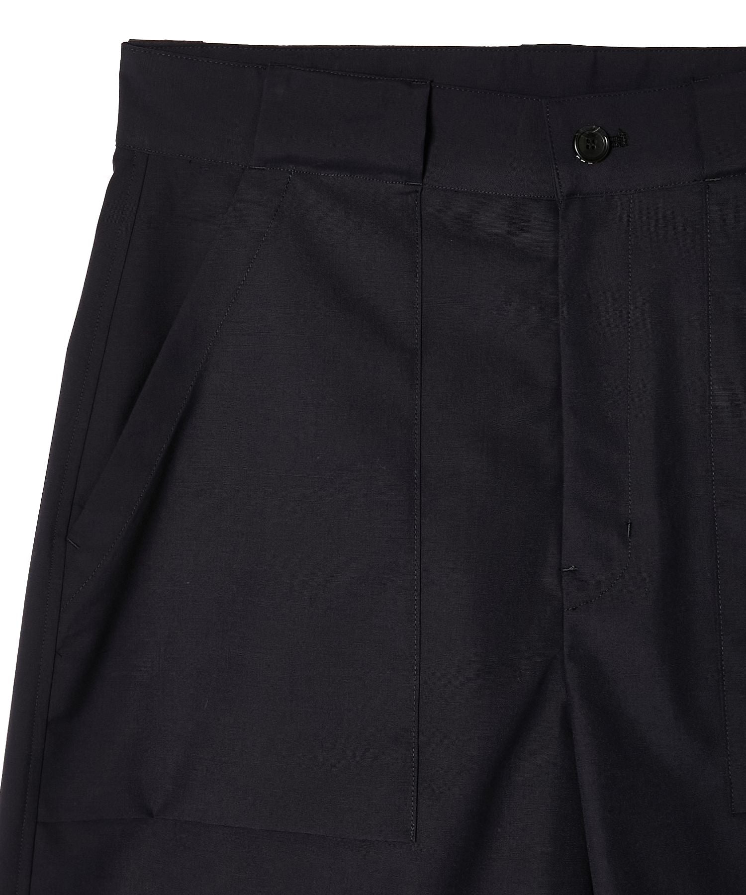 N.HOOLYWOOD 26SS PATCH-POCKET HALF PANTS