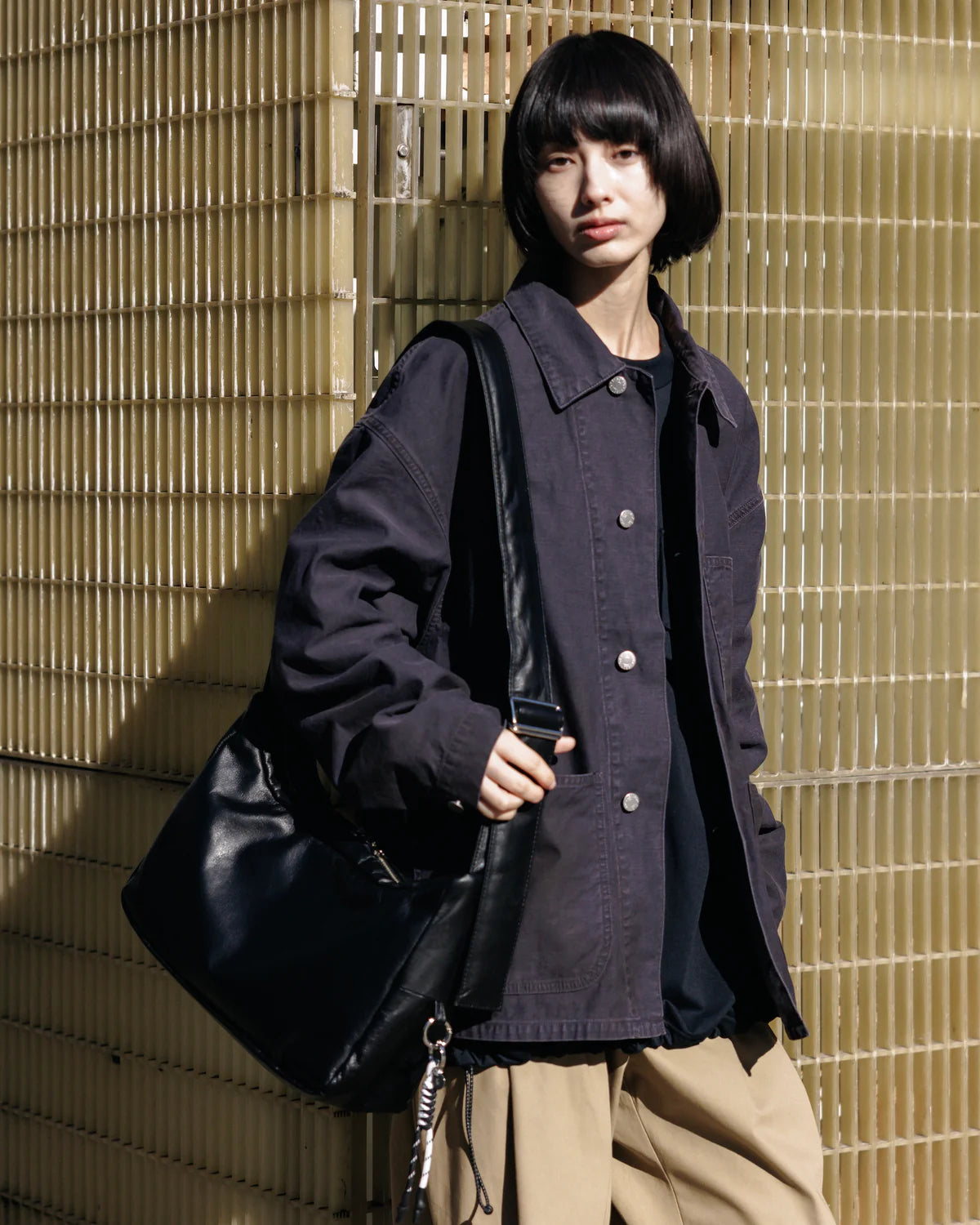 CLESSTE LEATHER HOLIDAY BAG