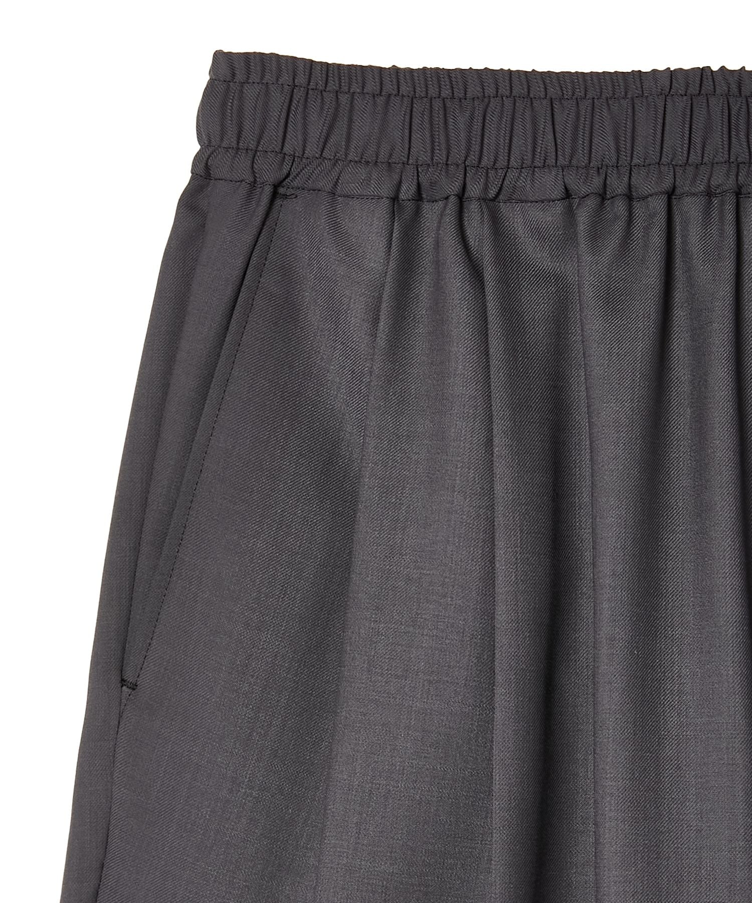 N.HOOLYWOOD 26SS 2TUCK EASY HALF PANTS