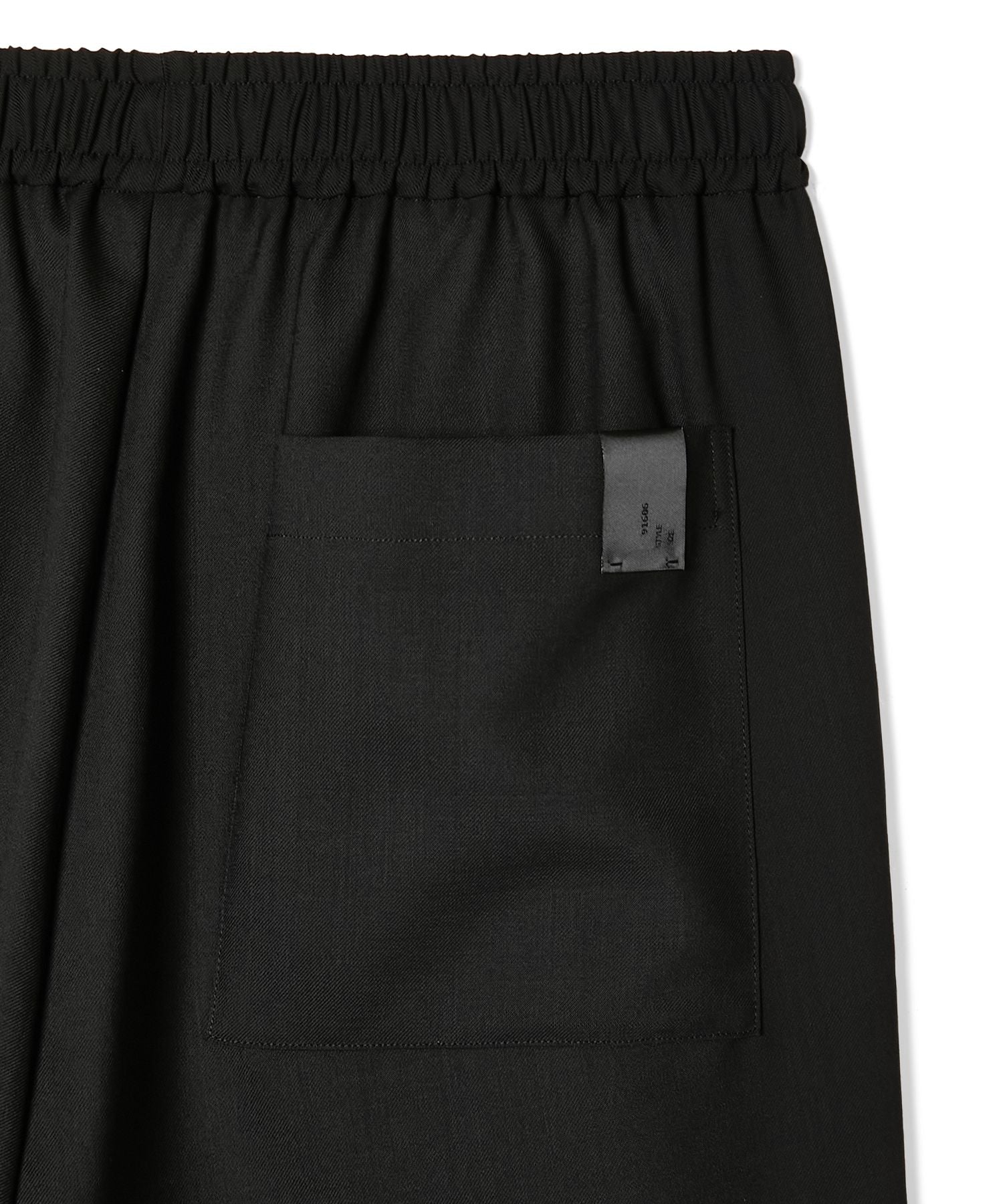 N.HOOLYWOOD 26SS 2TUCK EASY HALF PANTS