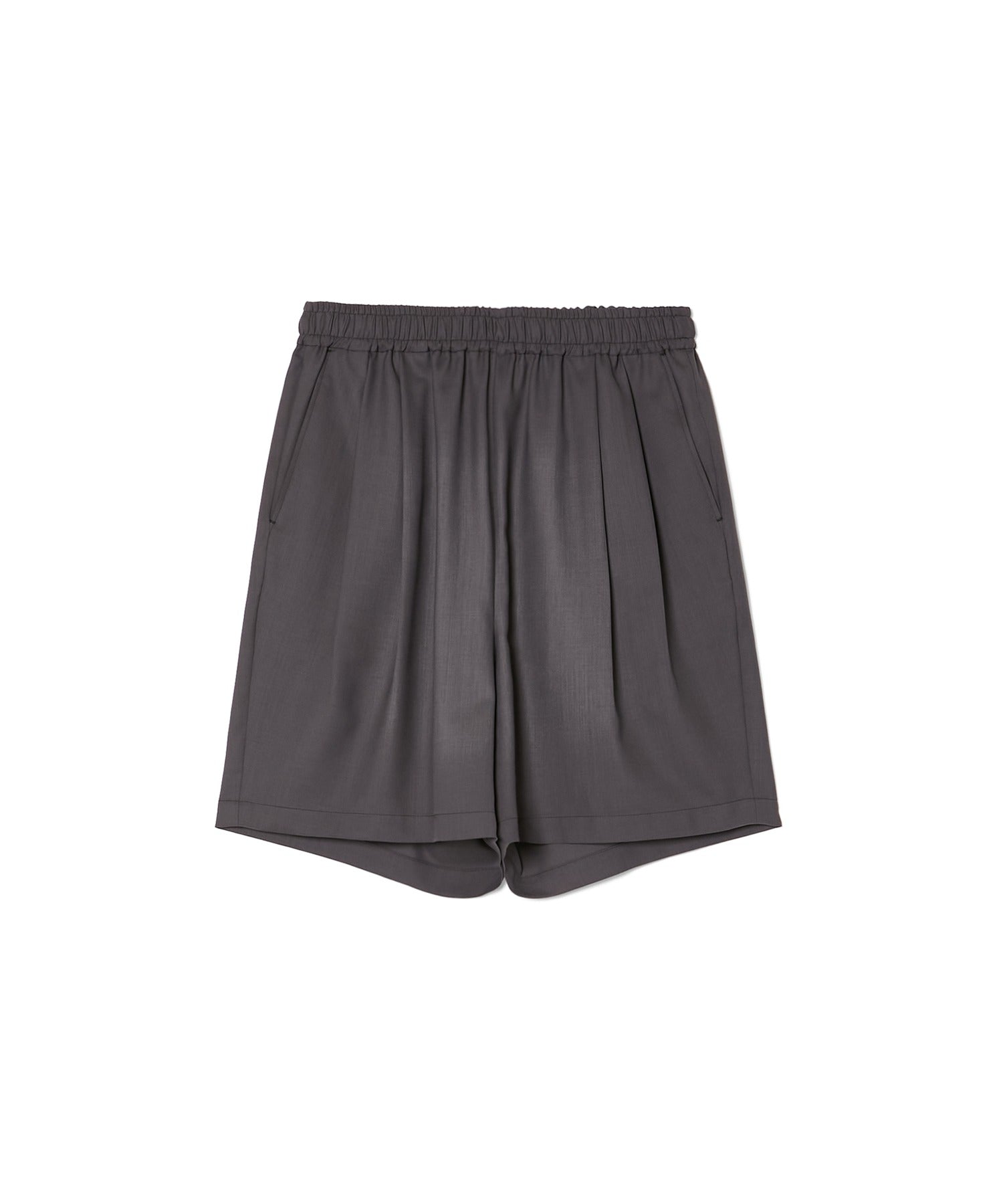 N.HOOLYWOOD 26SS 2TUCK EASY HALF PANTS