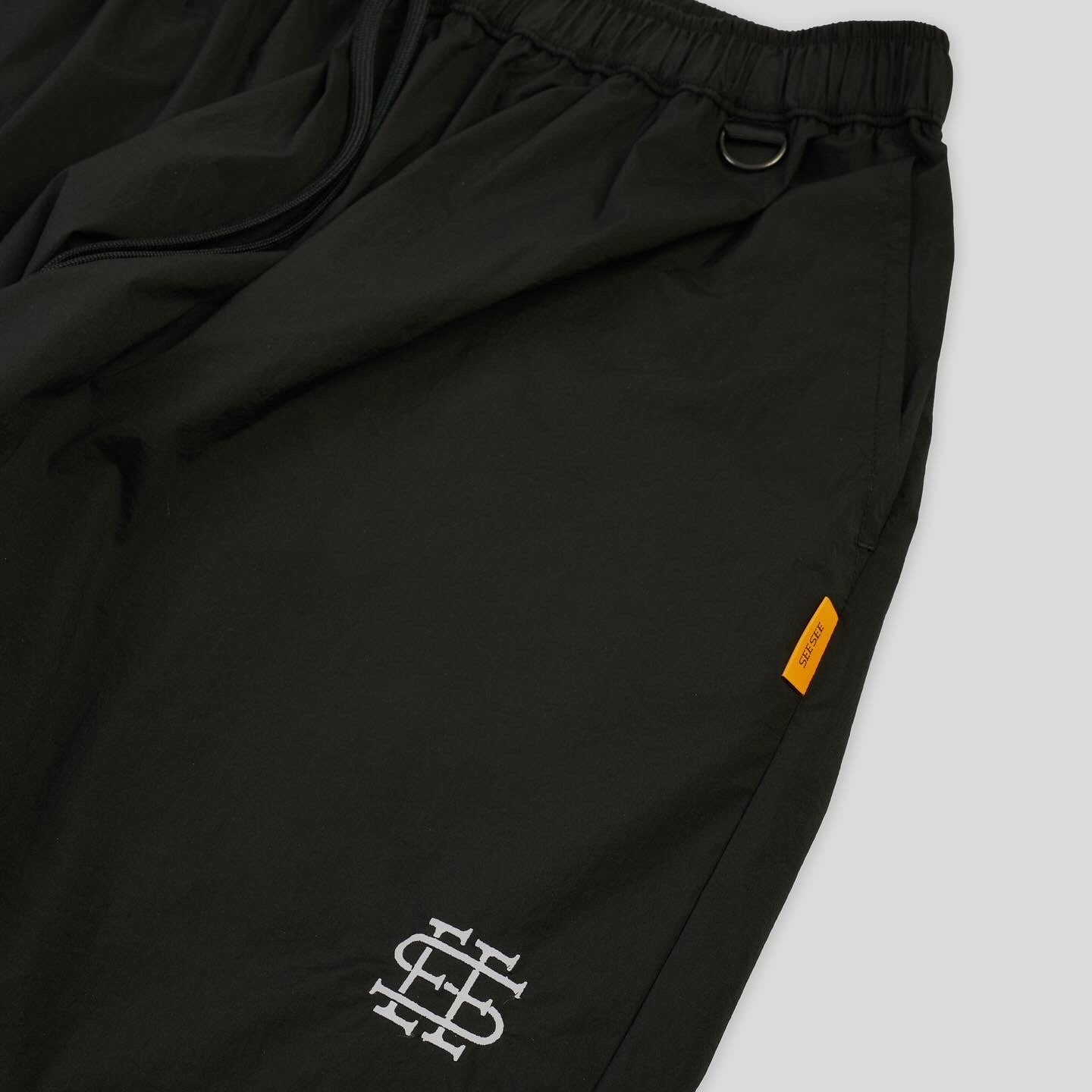 SEE SEE WIDE NYLON SPORTY PANTS