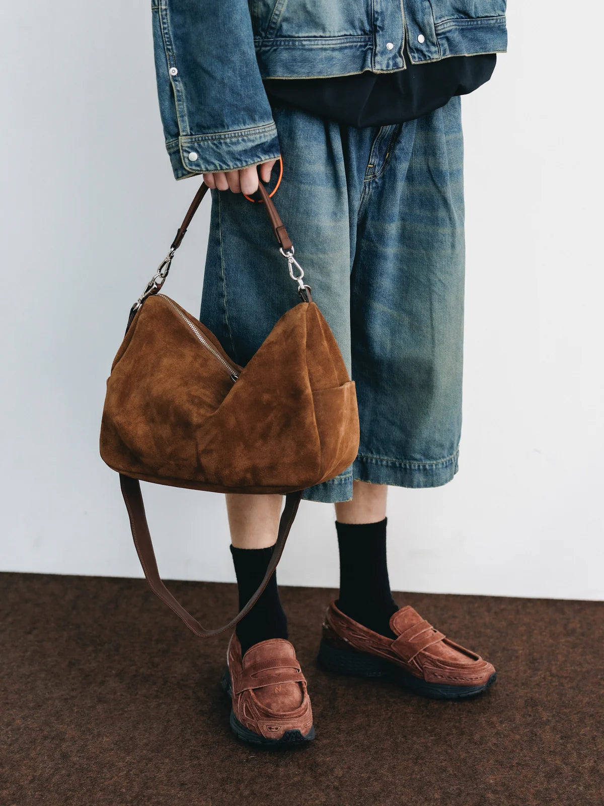 CLESSTE SUEDE DAYOFF BAG