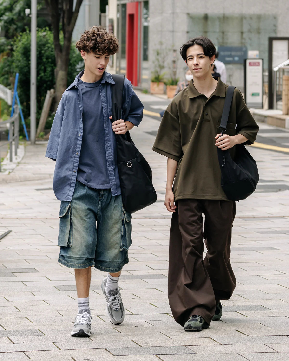 CLESSTE VINTAGE WASH SELVEDGE DENIM CITY MILITARY HALF PANTS