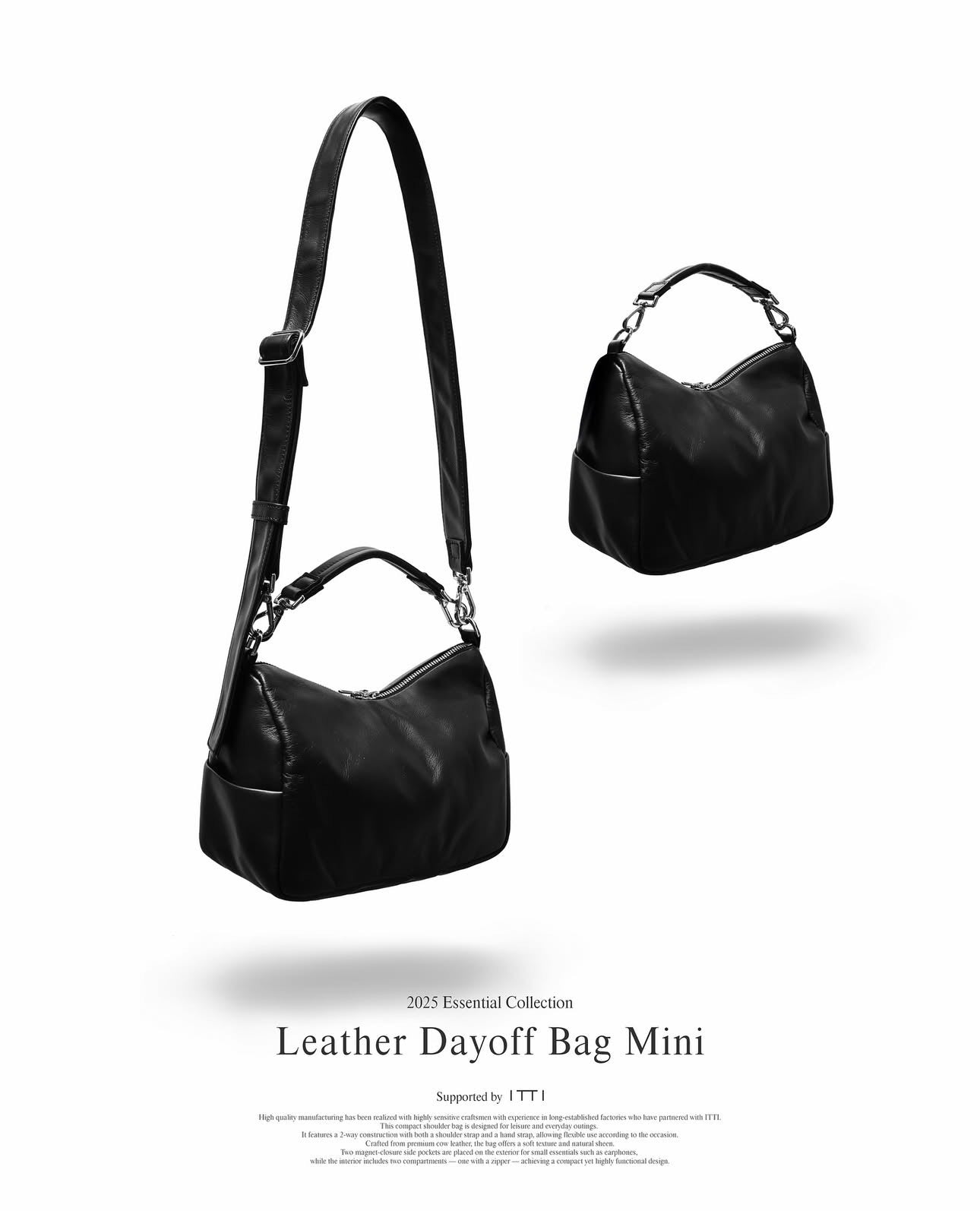 CLESSTE LEATHER DAYOFF BAG MINI