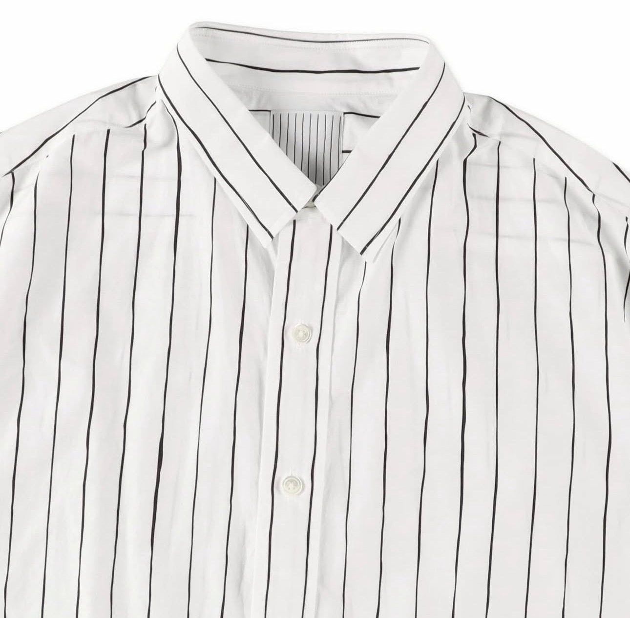 S.F.C 26SS C/N STRIPE SS SHIRT