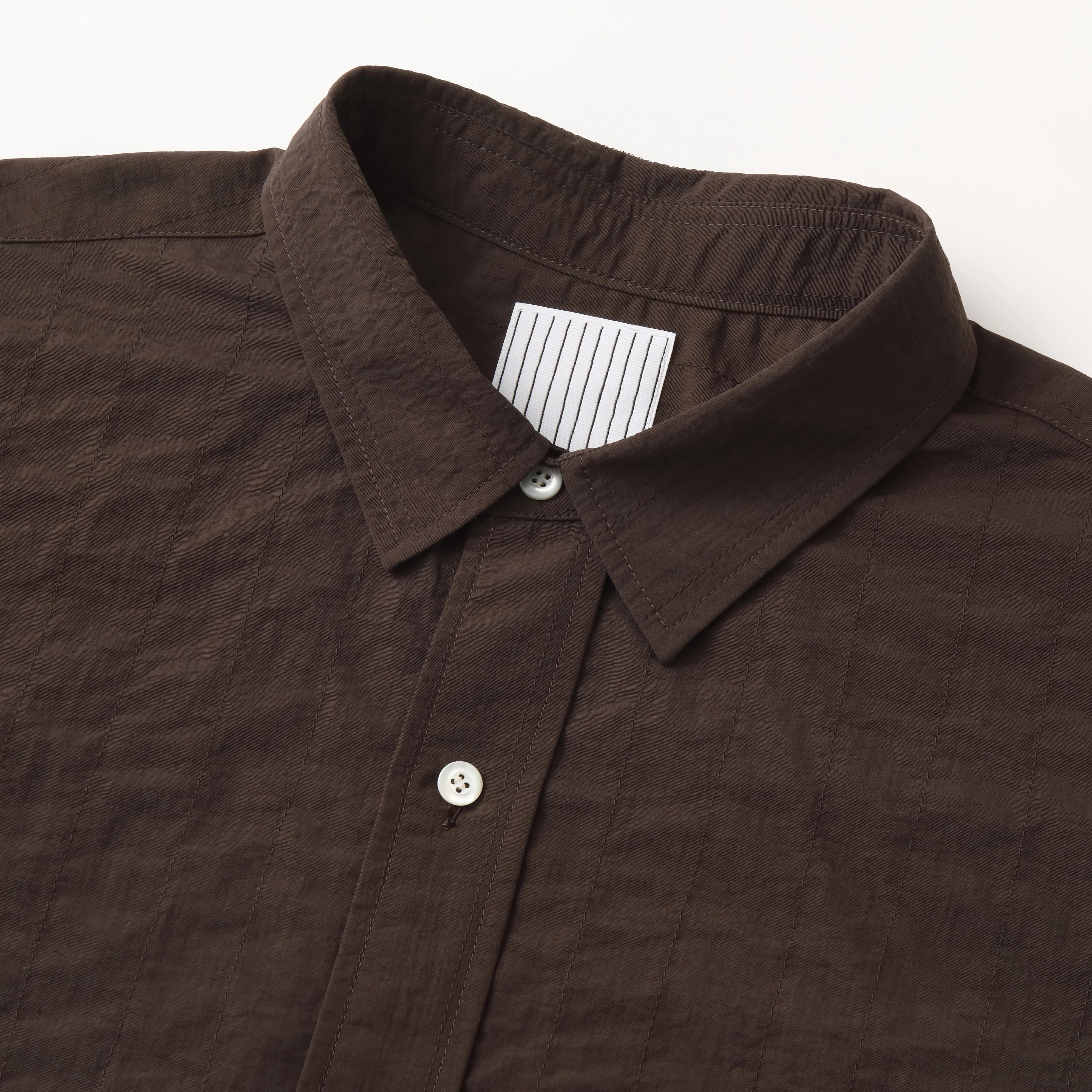 S.F.C 25FW NYLON STITCHED SHIRTS