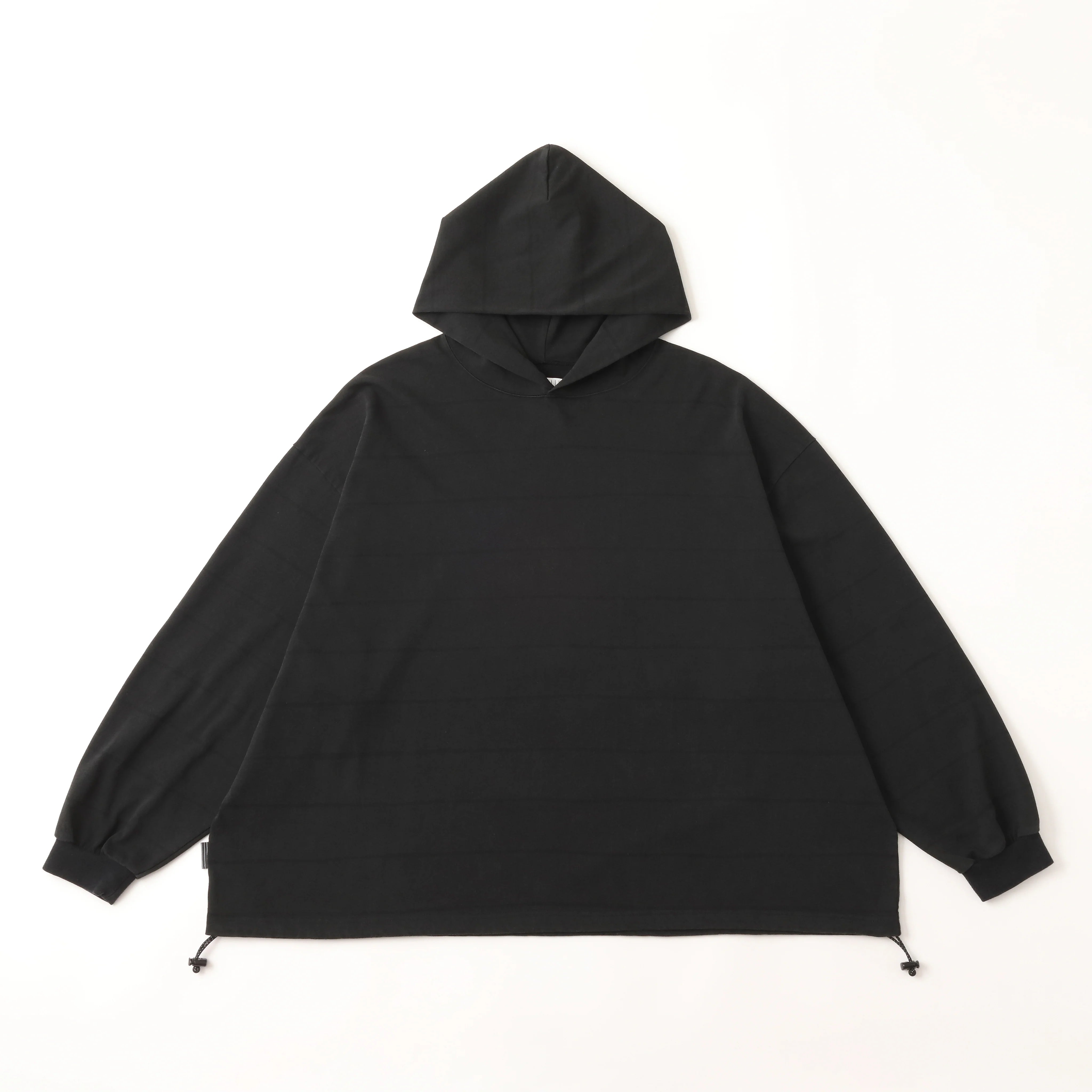 S.F.C 25FW SIDE STRIPE HOODY LS TEE (DISCHARGED)