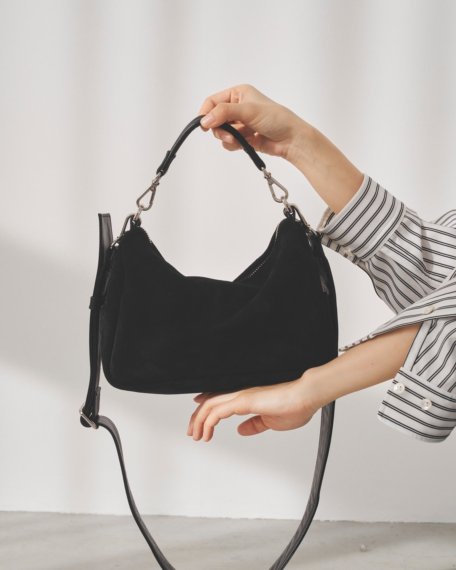 CLESSTE SUEDE DAYOFF BAG MINI