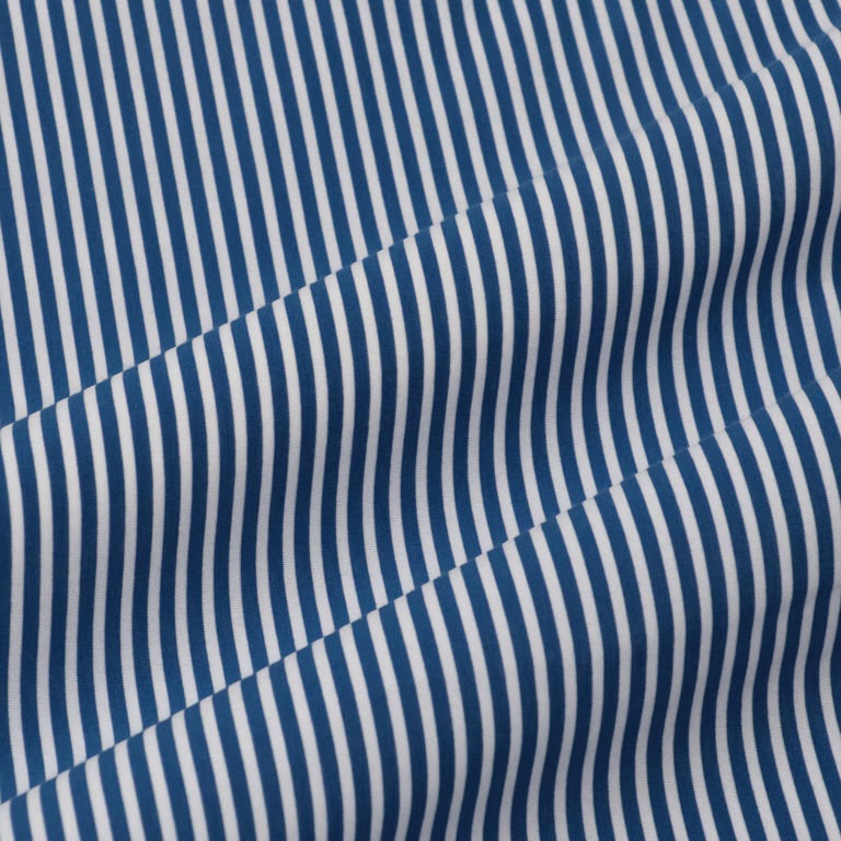 KANEMASA PHIL. 46G STRIPE ATMOSPHERE SHIRT