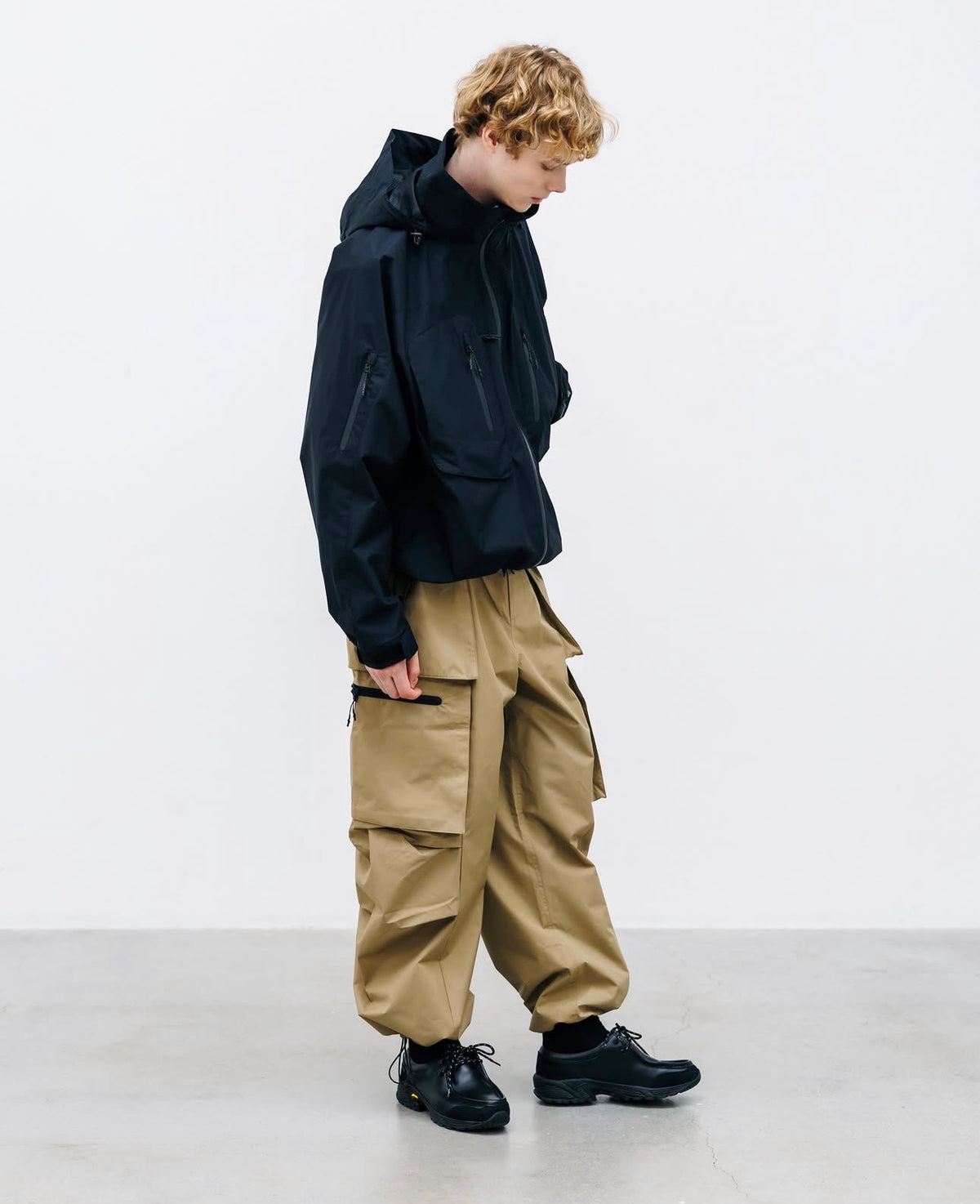 CLESSTE +phenix WINDSTOPPER® by GORE-TEX LABS TWILL CITY MILITARY CURVE PANTS